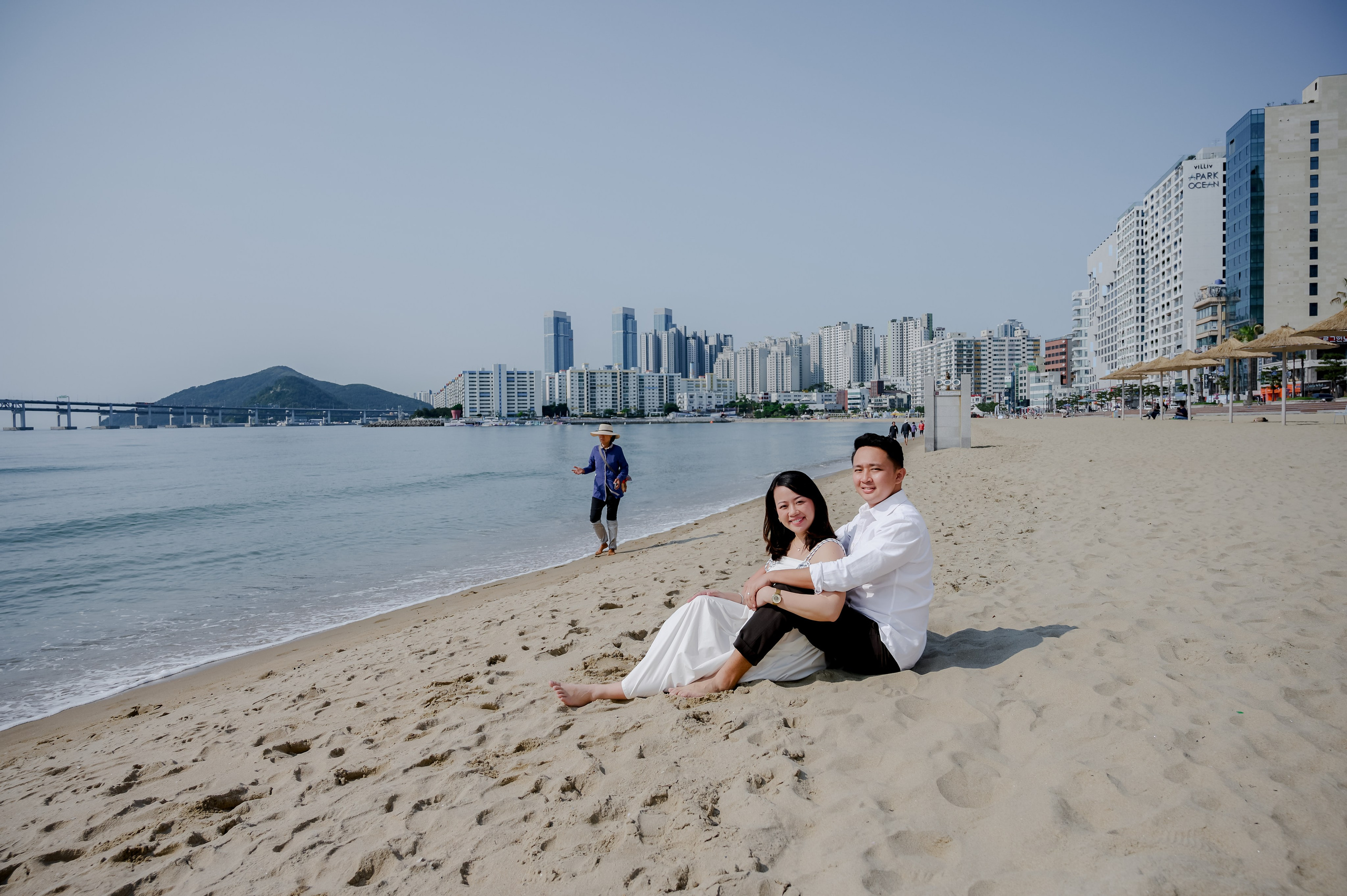 Maternity photoshoot at Gwangalli in Busan. Busan photographer | Фотограф Пусан
