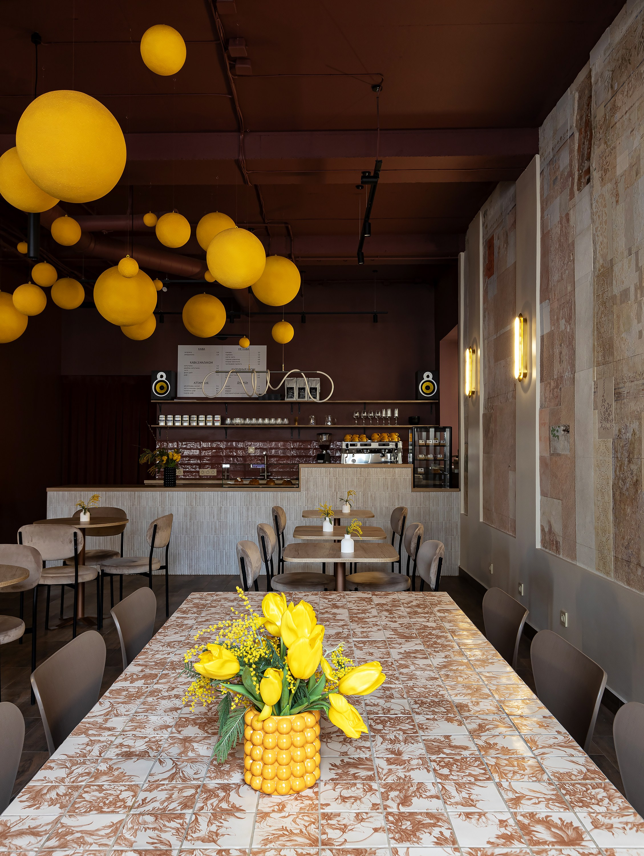 Кофейня «VARKA» Раковская. Дизайн: Екатерина Успенская