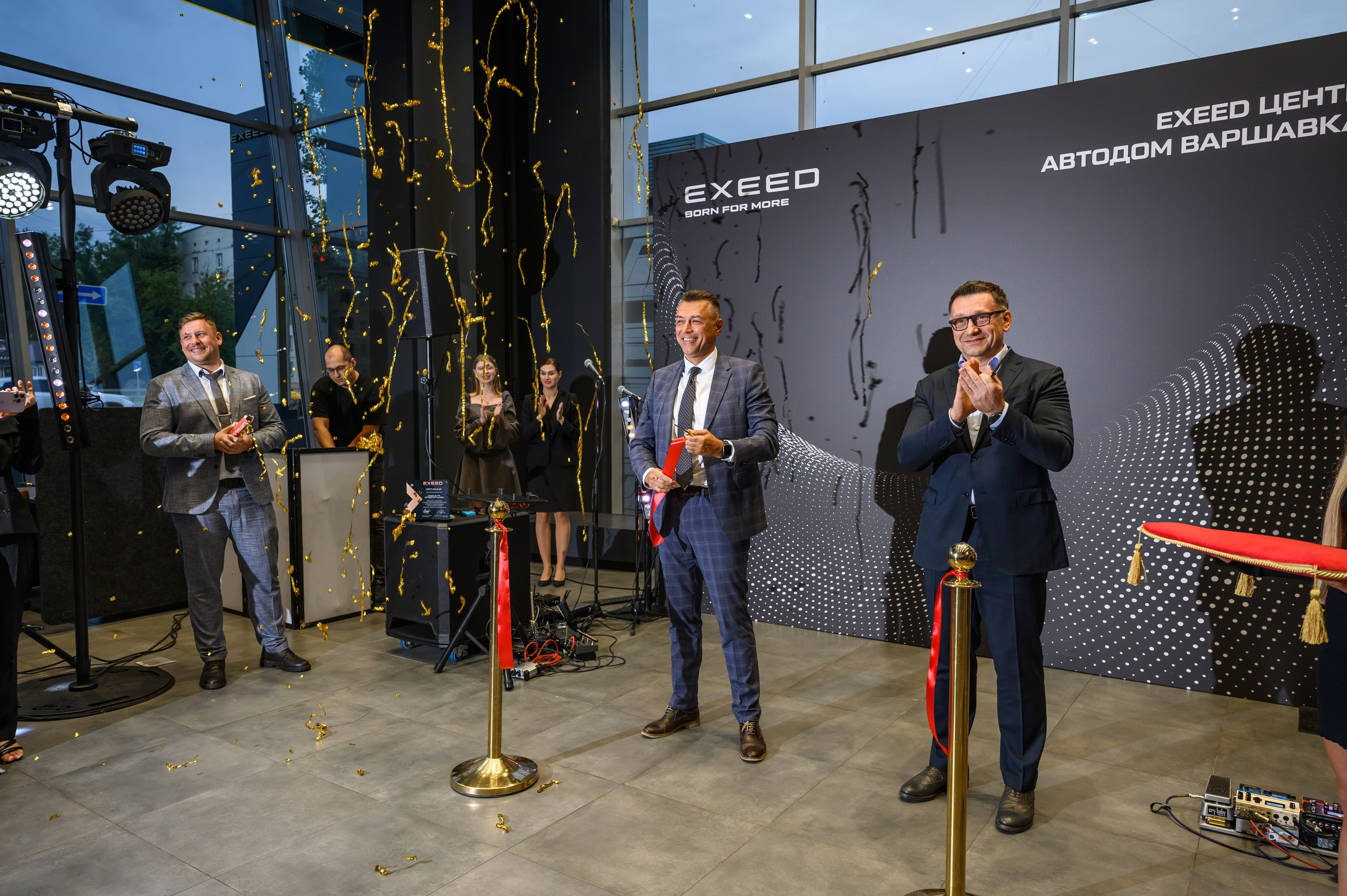 Открытие автосалона EXEED. Свадебный фотограф Москва Юрий Кульман