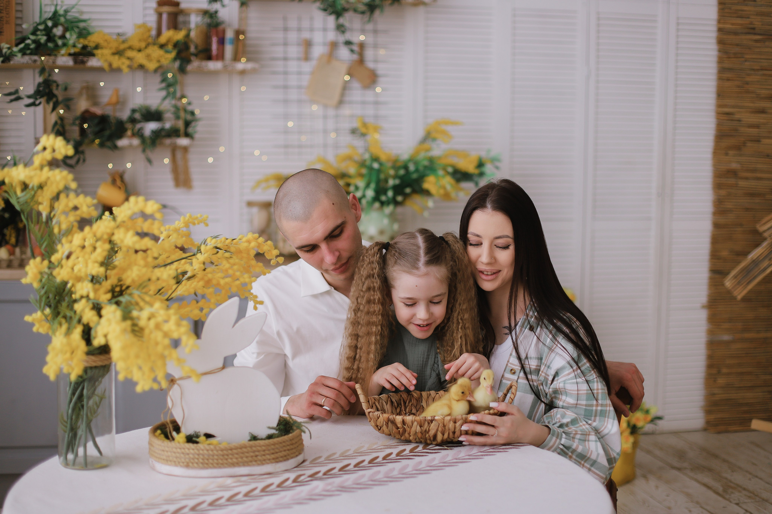 Гриша, Лика, Марина — с утятами. Свадебный, семейный и детский фотограф в Люберцах Зайцева Анастасия