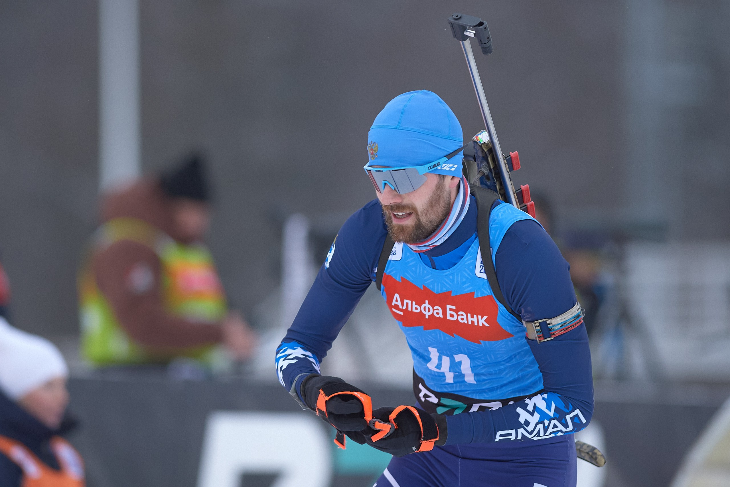 Биатлон. Чемпионат России — 2024/2025, 3-й этап, Ижевск. Ижевская винтовка. Спортивный репортажный фотограф в Ижевске Сергей Мерзляков