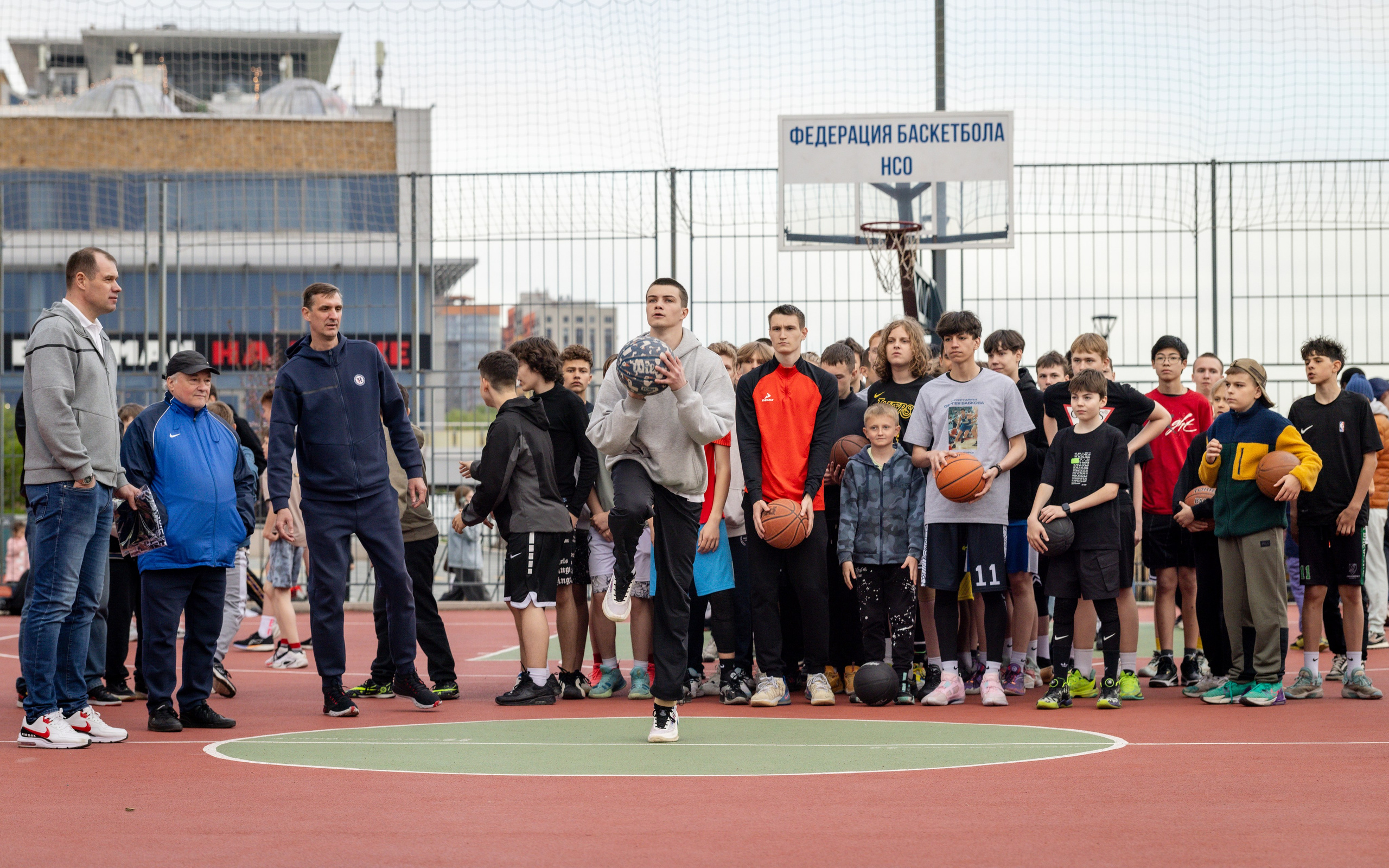 МК по баскетболу от команды БК Новосибирск. Bertran Ordo