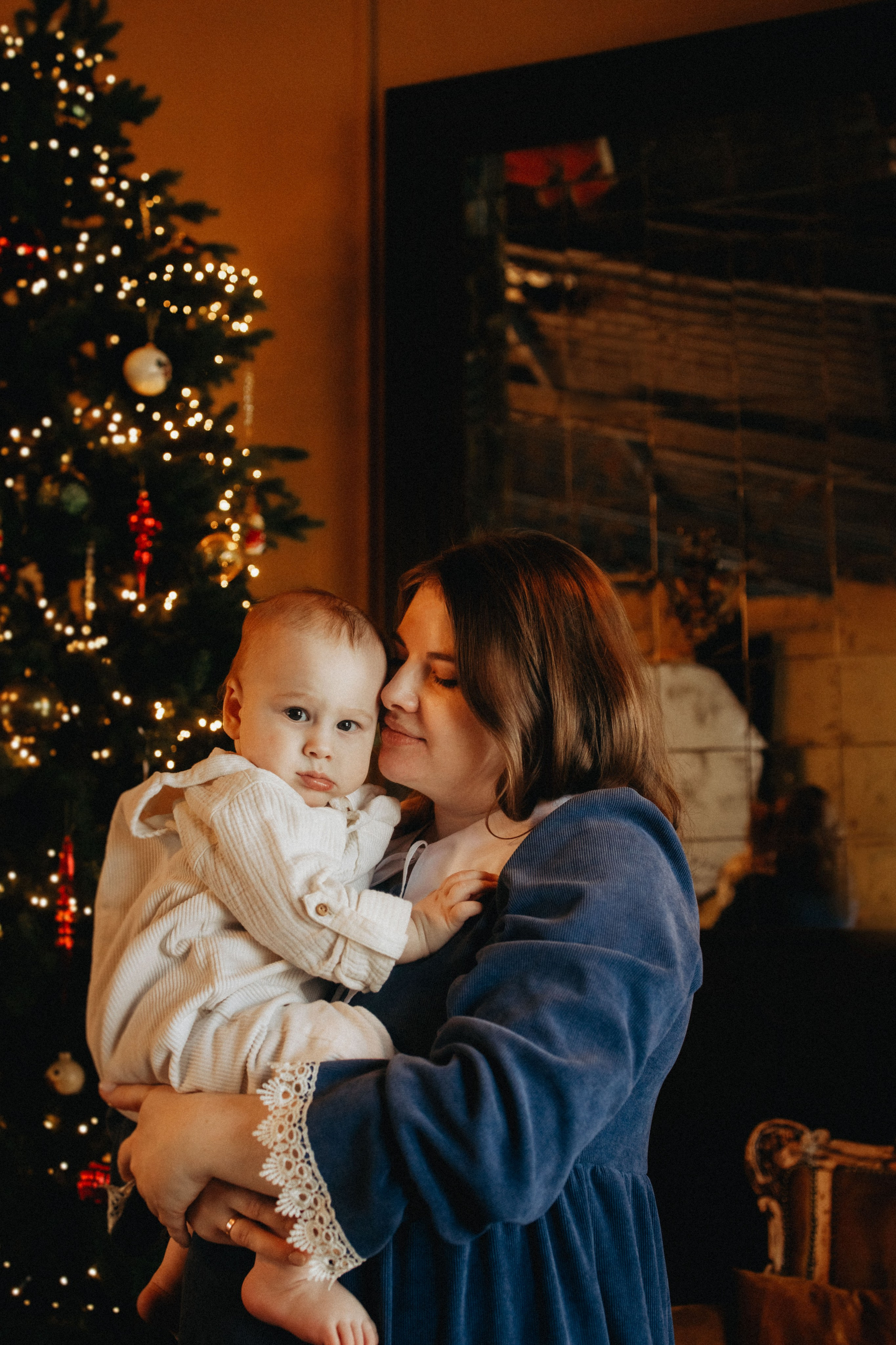 Новогодние огни. Lifestyle семейный и детский фотограф в Омске Иванова Екатерина