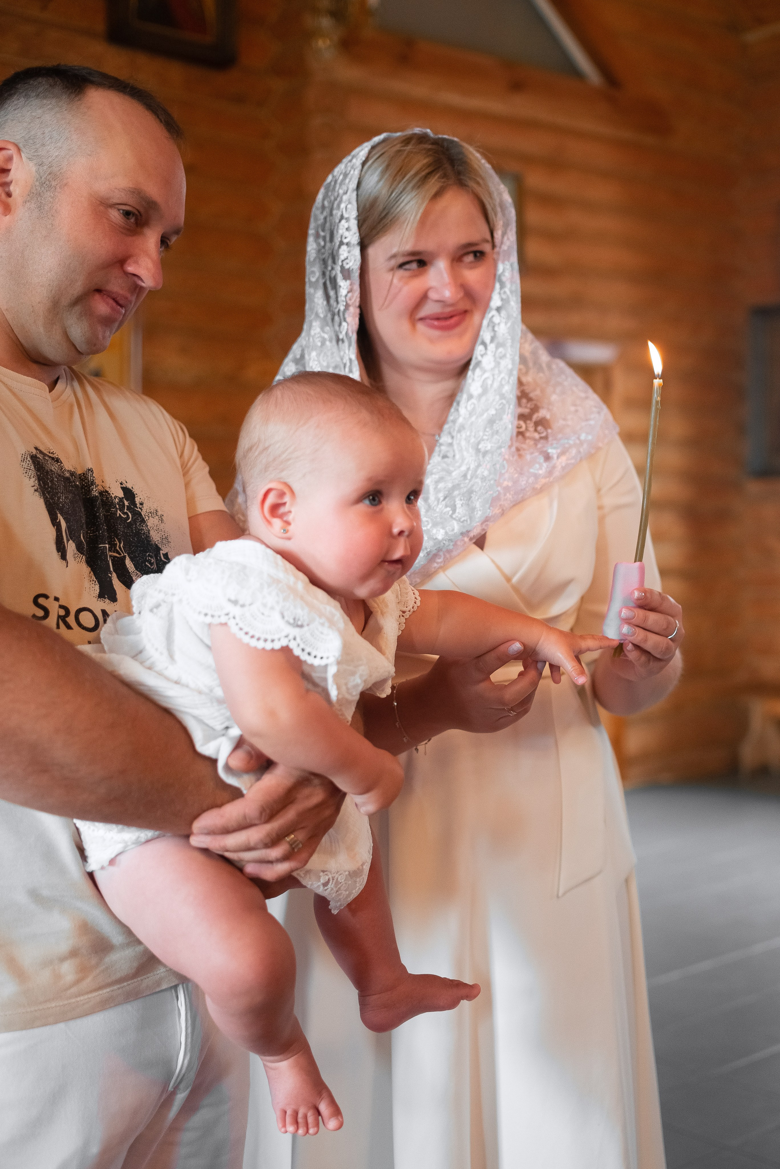 Крещение Софии в хр.Георгия Победоносца в Смиловичах. Семейный фотограф на выписку из роддома и крещение Минск Настя Гришук