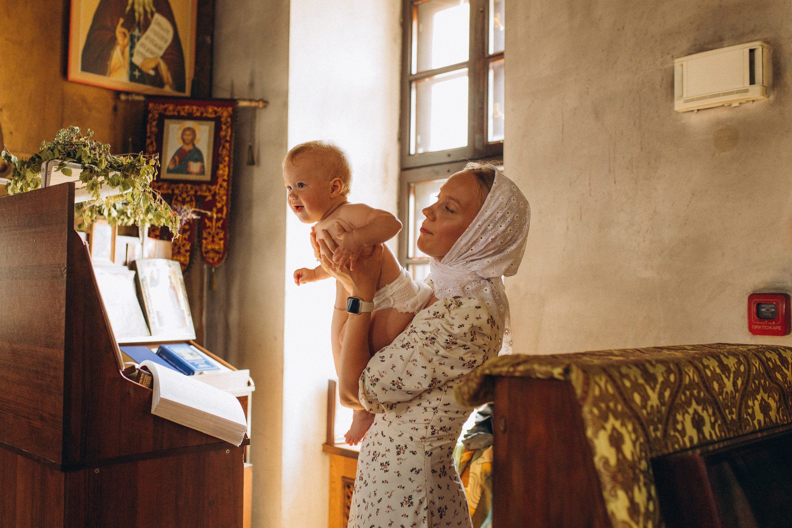 Крещение Марии. Семейный фотограф в Обнинске