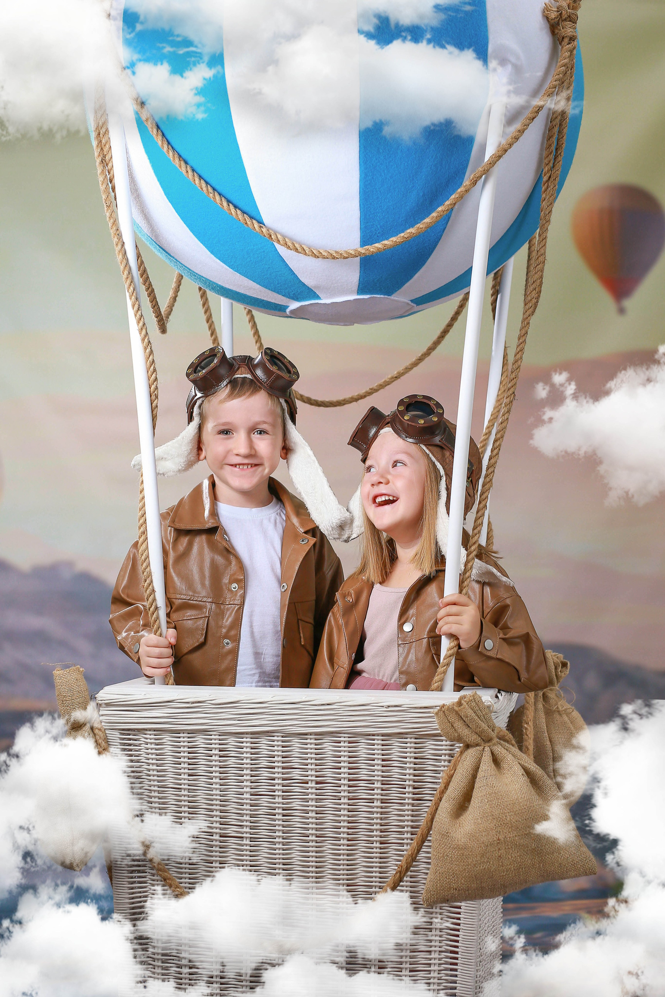 Фотосессия «На воздушном шаре» 2022. Фотограф в детский сад Елена Колчева Новокузнецк