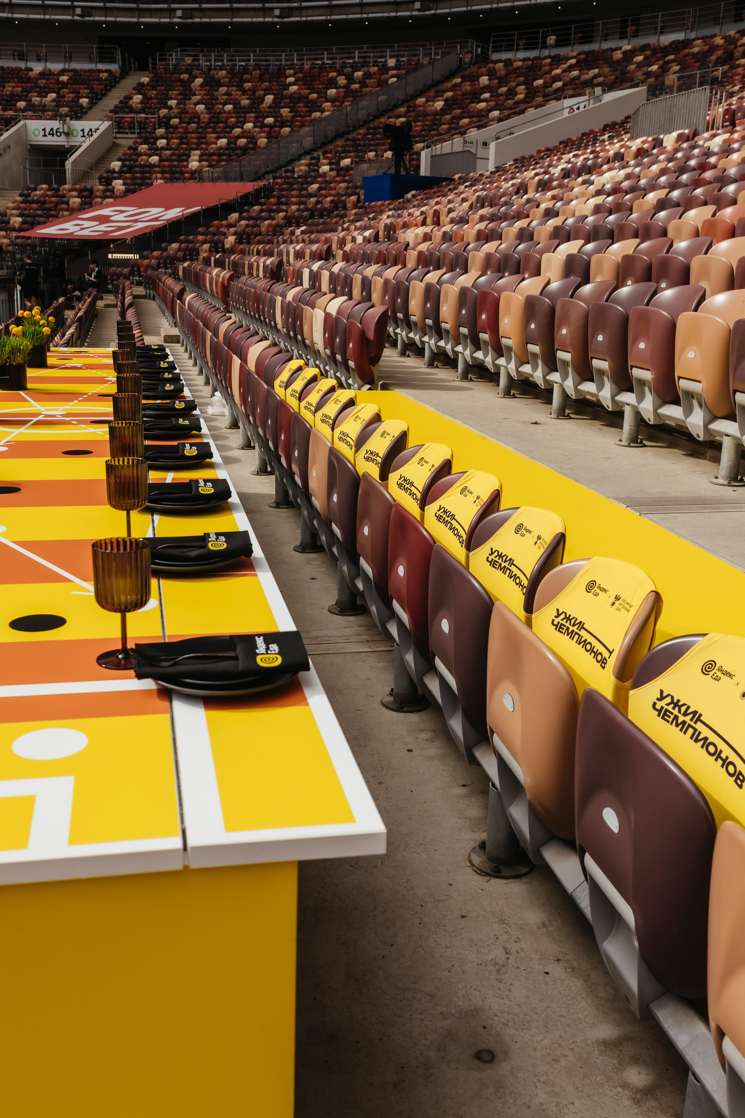 Яндекс Еда x Burger King На финале кубка России по футболу. Репортажный, event, концертный и backstage фотограф из Москвы Виталий Кривцов