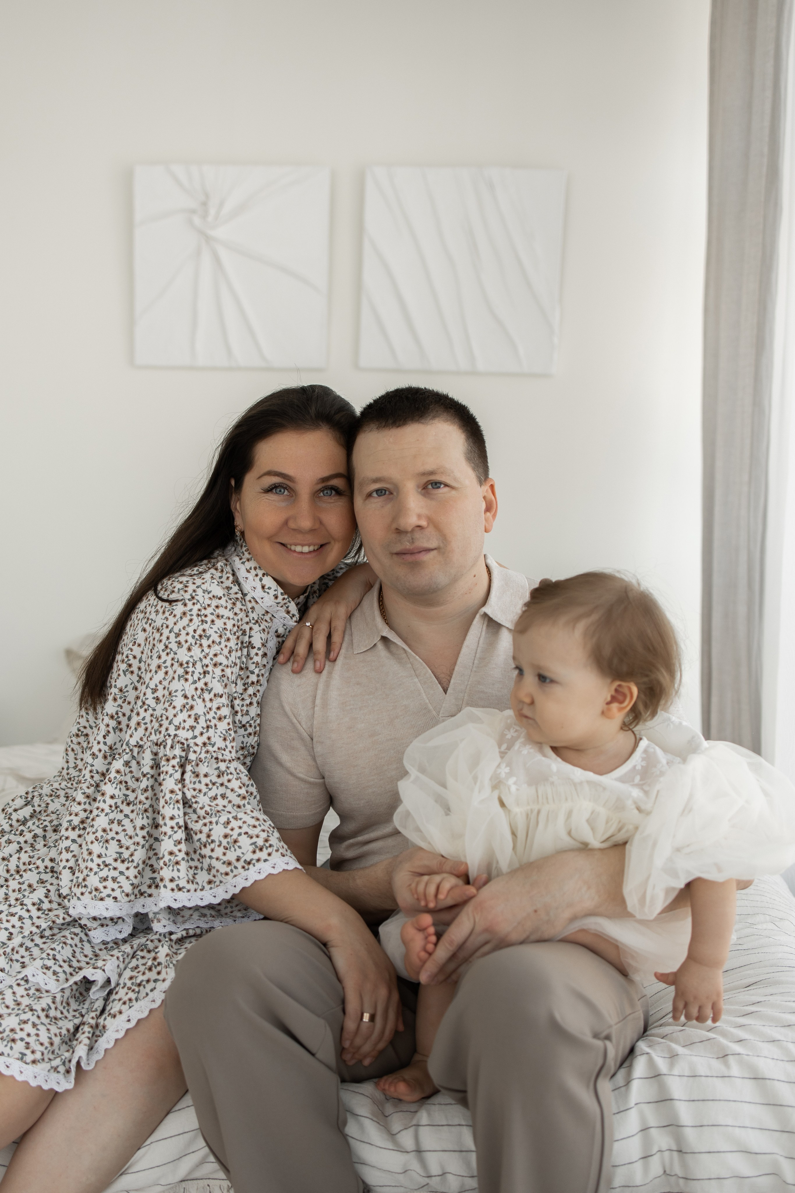 Семейная съемка на первый годик малышки. Семейный и свадебный фотограф Чебоксары Екатерина Косолапова