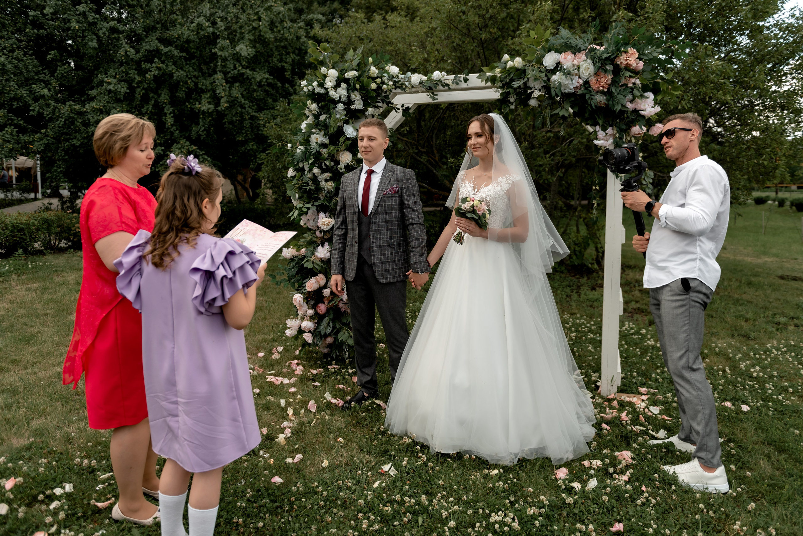 Анастасия и Кирилл. Свадебный и семейный фотограф в Алексеевке Марина Купреева