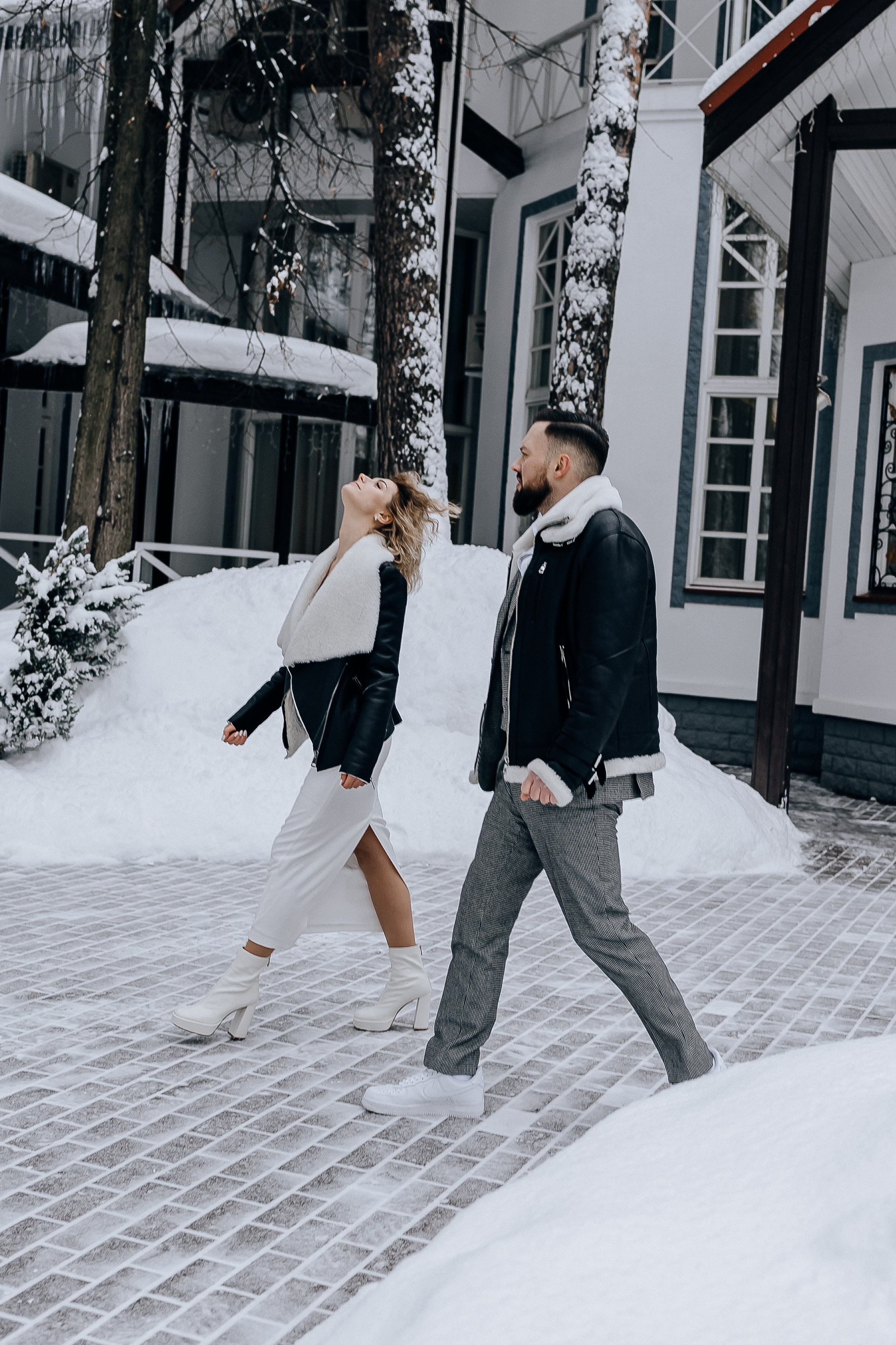 Где сделать свадебную фотосессию зимой в Москве. Свадебный фотограф Москва — Сергей и Татьяна