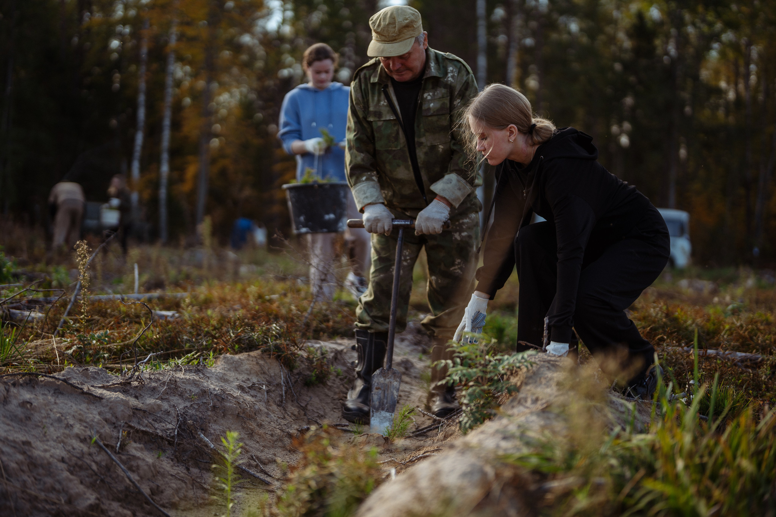СБЕР · ЭКА · Посадка сеянцев. Владимир Вершинин, тот самый свадебный видеограф