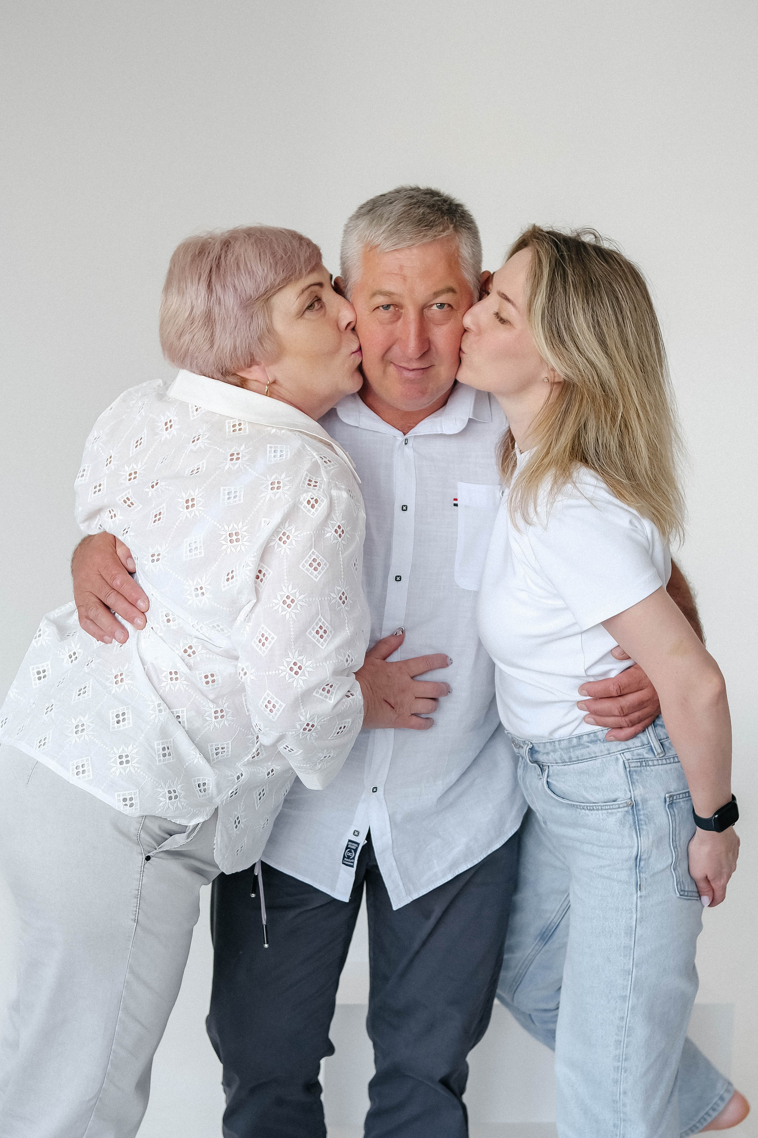 Большая семейная фотосессия из 8 человек. Главная