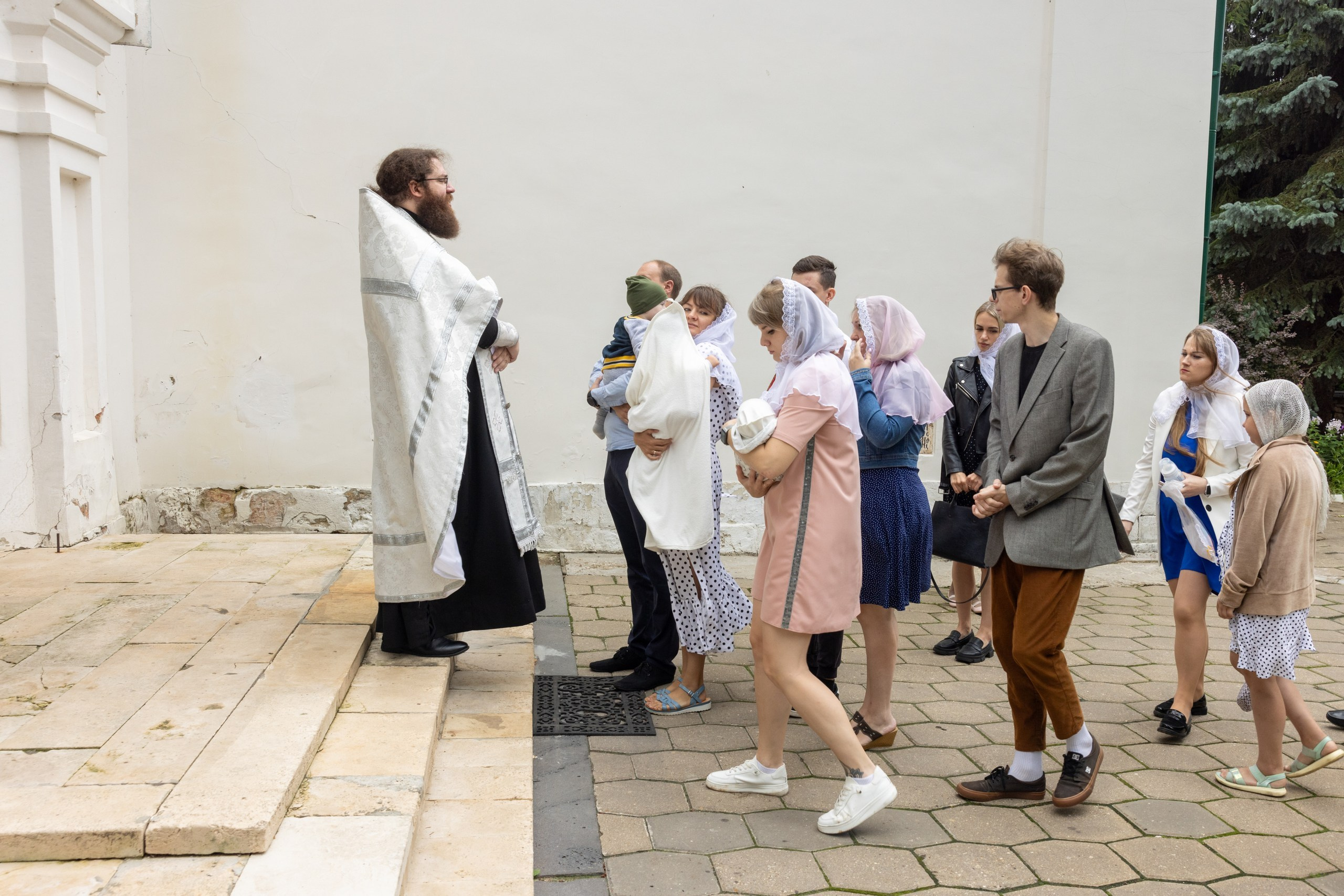 Образец репортажа крещения оригиналы, без искажений, без вспышки, светосильная оптика!. Фотограф в Туле Крупский АнДРей. Фотостудия «КАДР71» в Туле