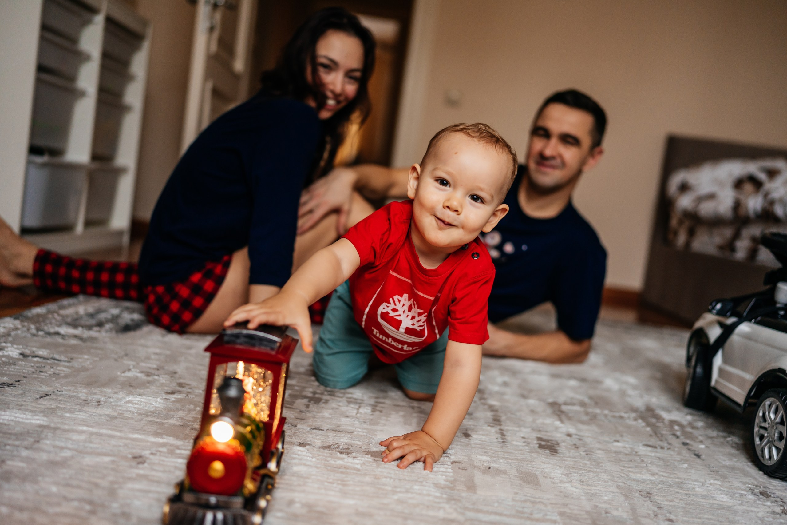 Семейная фотосессия дома. Семейный фотограф в Москве Ирина Жур