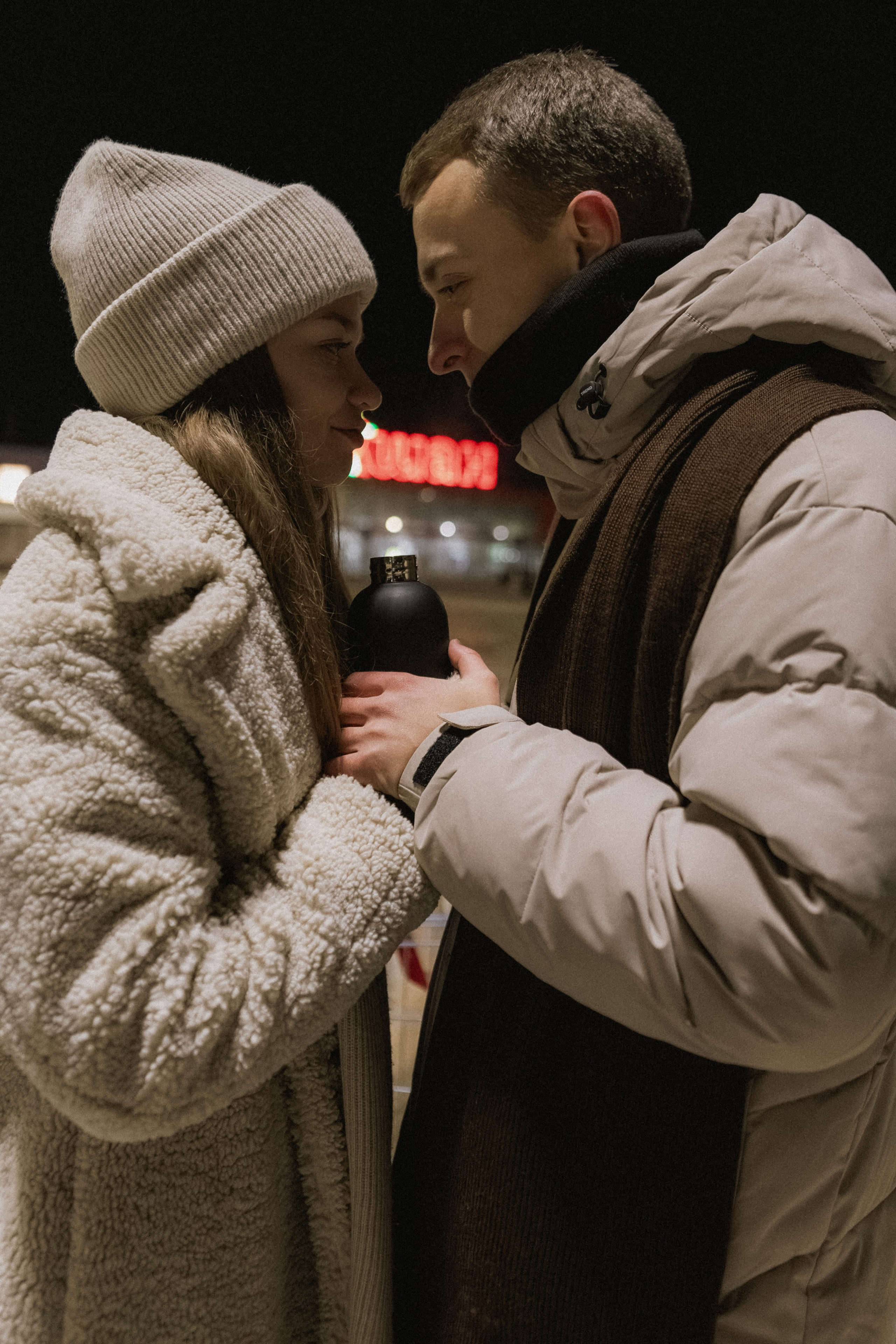 Зимняя лавстори. Фотограф в Москве Таша Логинова