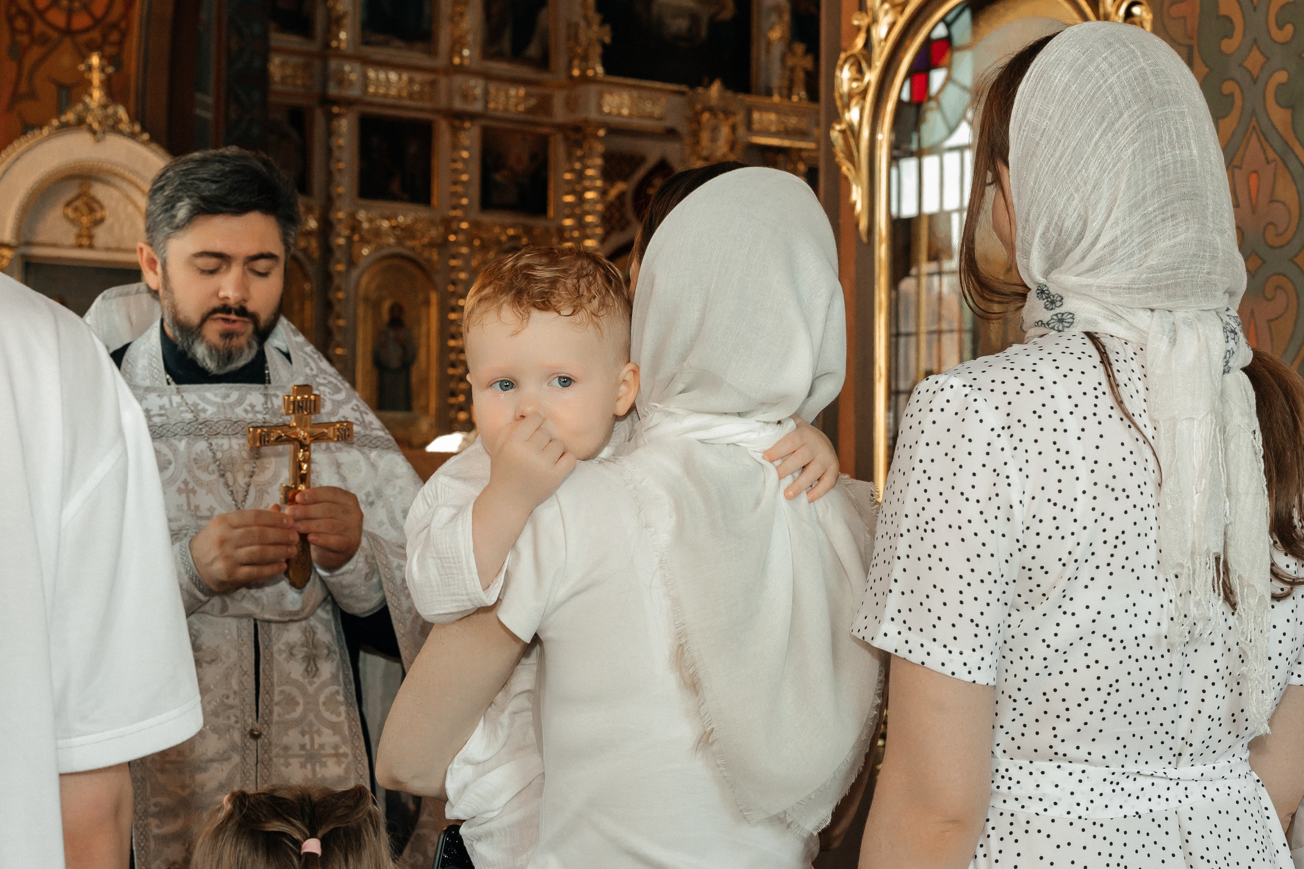 Крещение София и Сережа. Фотограф Краснодар