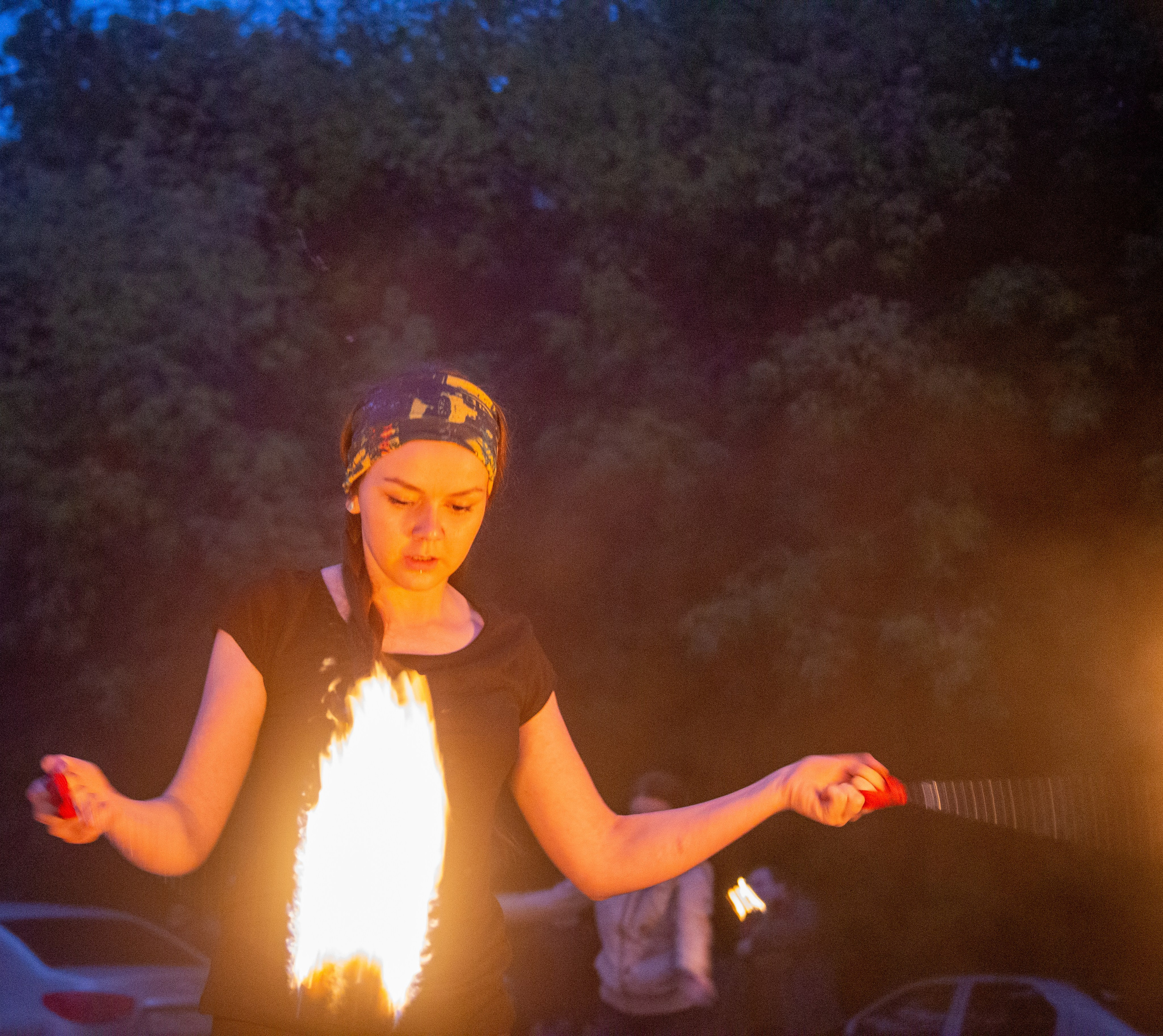 Огненное шоу в Перми. Фотограф Никита Попов. Фотограф Пермь. Фотосессия в фотостудии Перми и на свежем воздухе