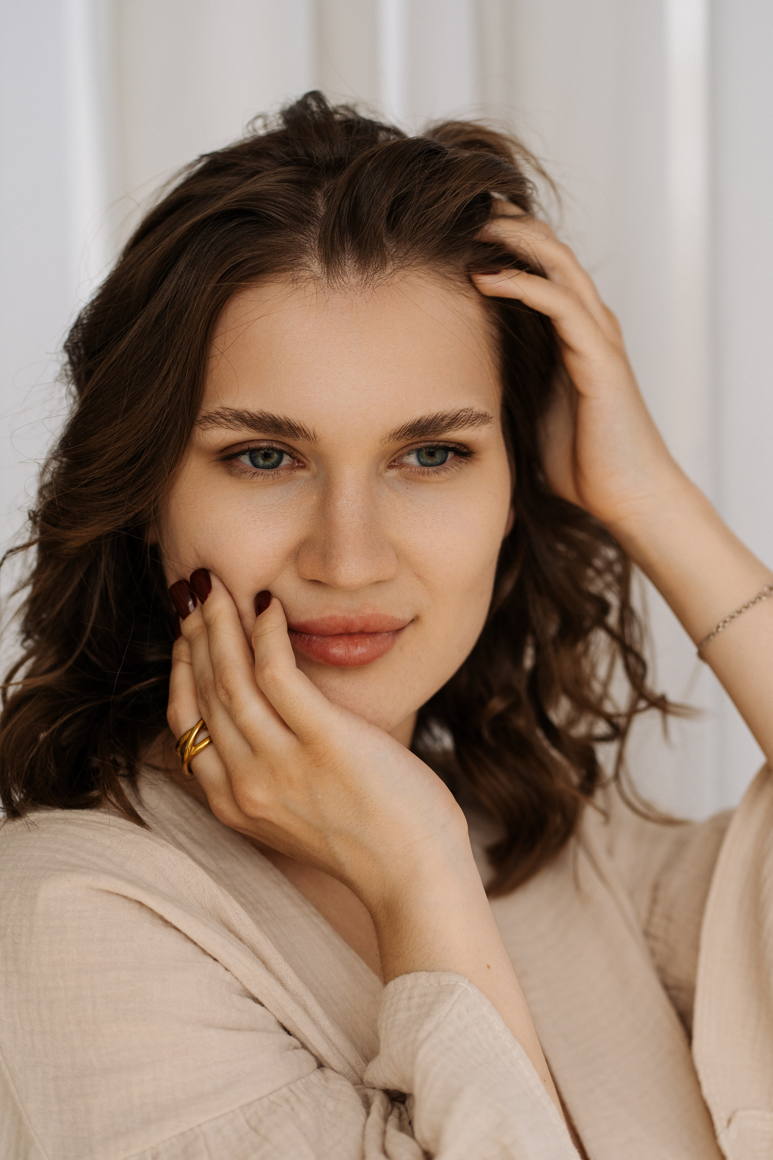 Семейная фотосессия в студии в Москве, семейный фотограф Анна Полушина. Свадебный фотограф в Москве Анна Полушина