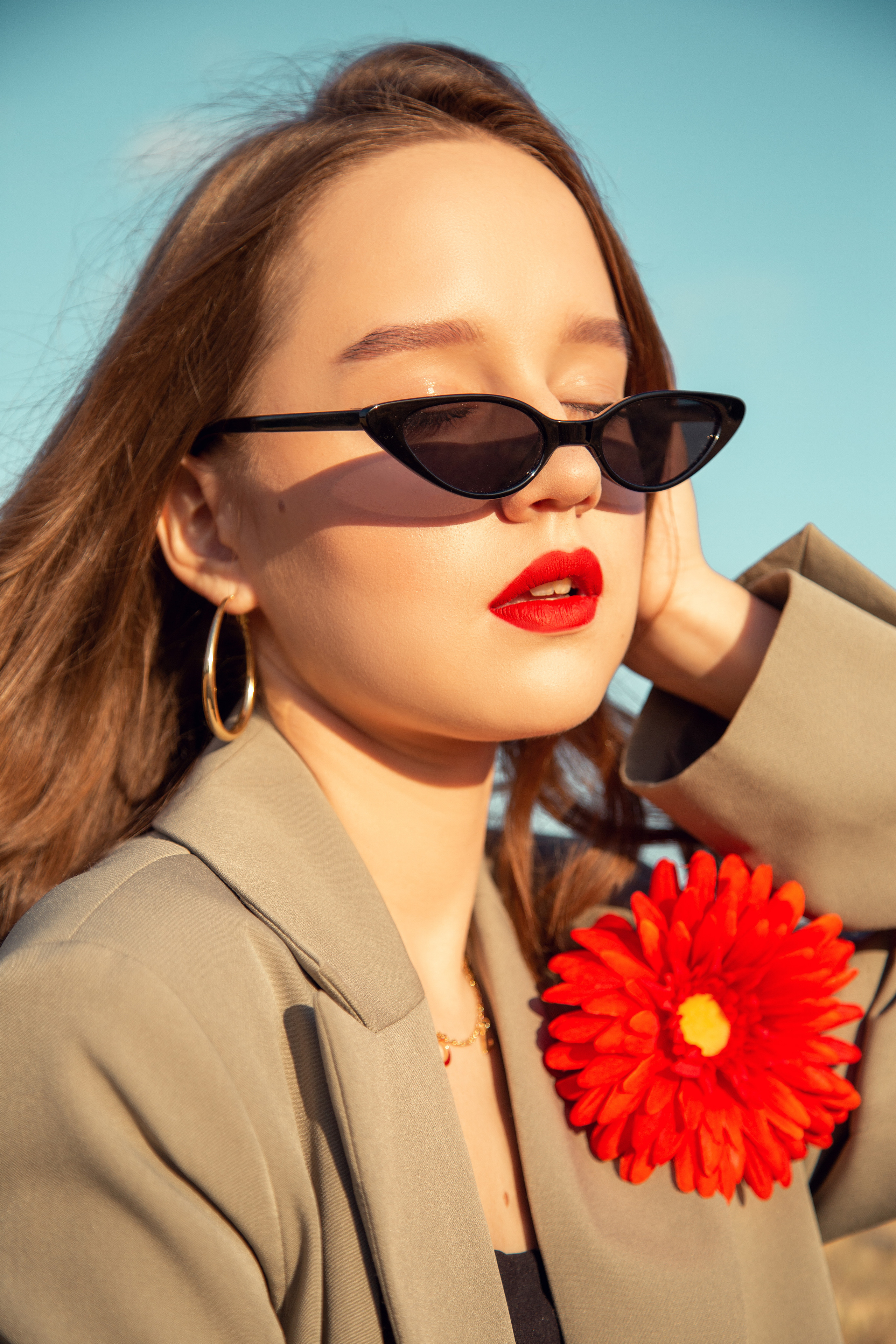 Фотосессия в пшенице — женский портрет в золотых полях | Анна Татаурова, Москва. Фотограф Анна Татаурова | Авторская фотосъемка в Москве