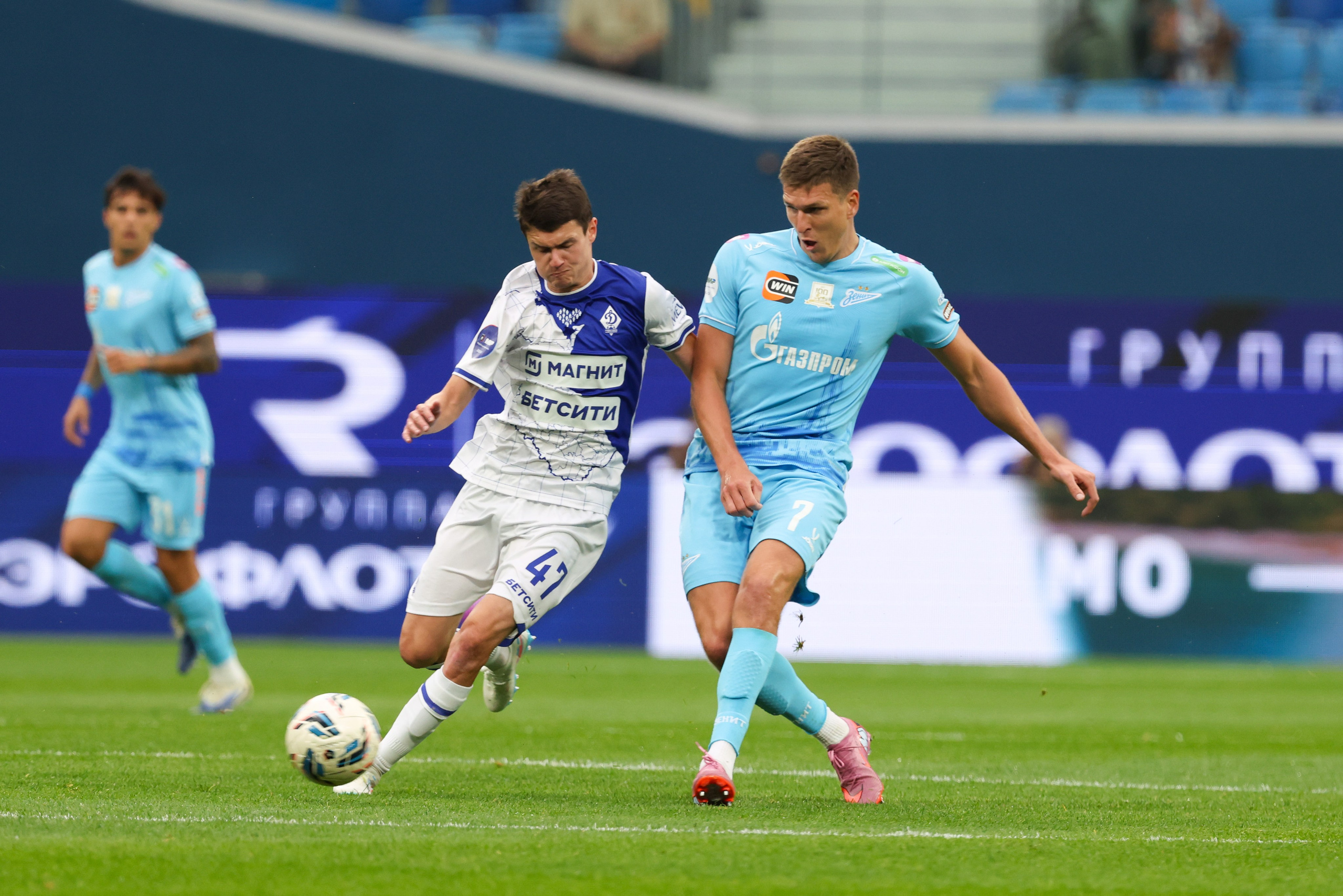 ФК «Зенит» — ФК «Динамо» Махачкала 23.08.2025. Спортивный и репортажный фотограф Антон Тереханов