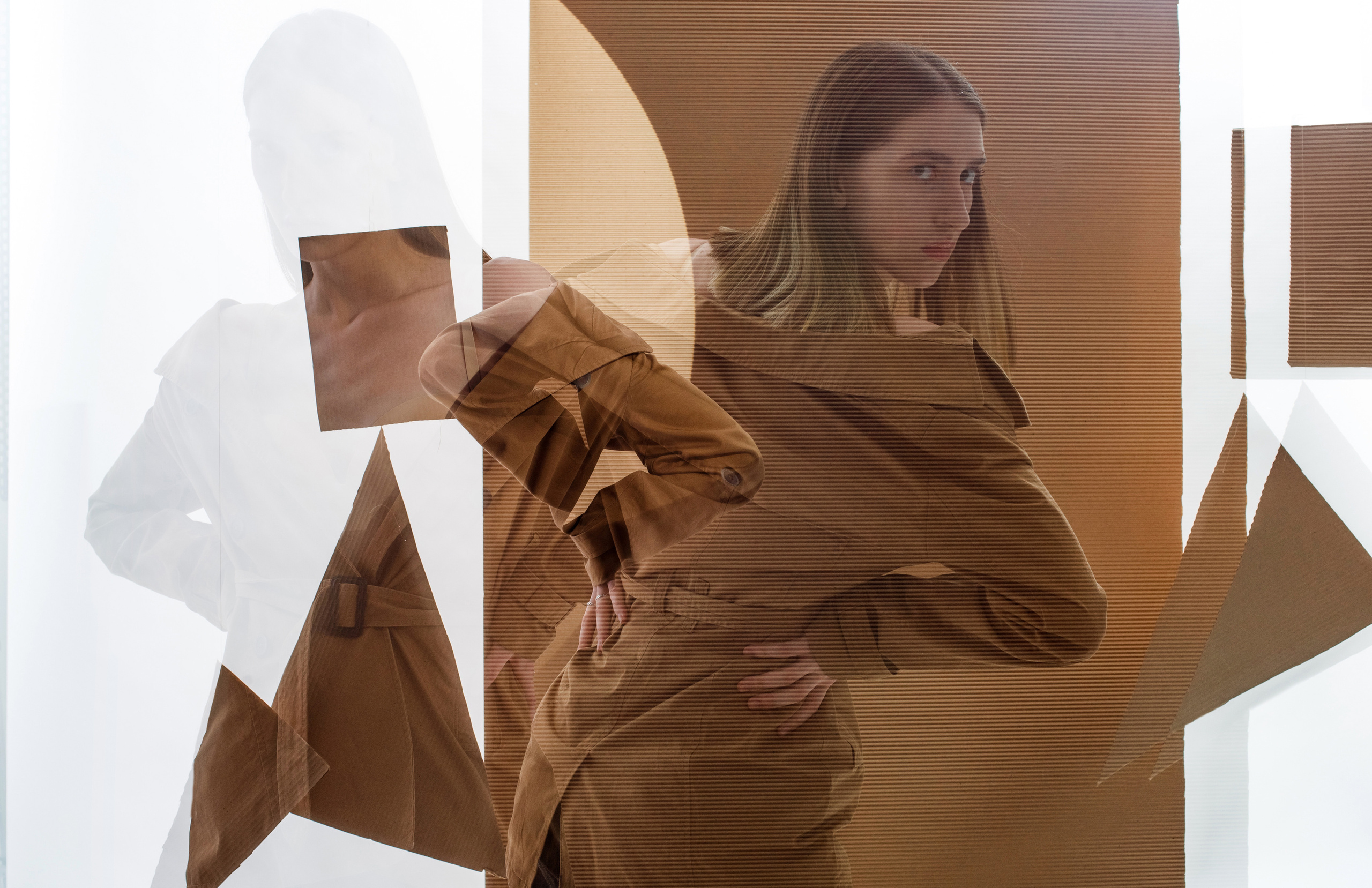 Контент-съемка для магазина одежды в эстетике кубизма. Фотостудия «Gelios». Фотосессии в Калининграде