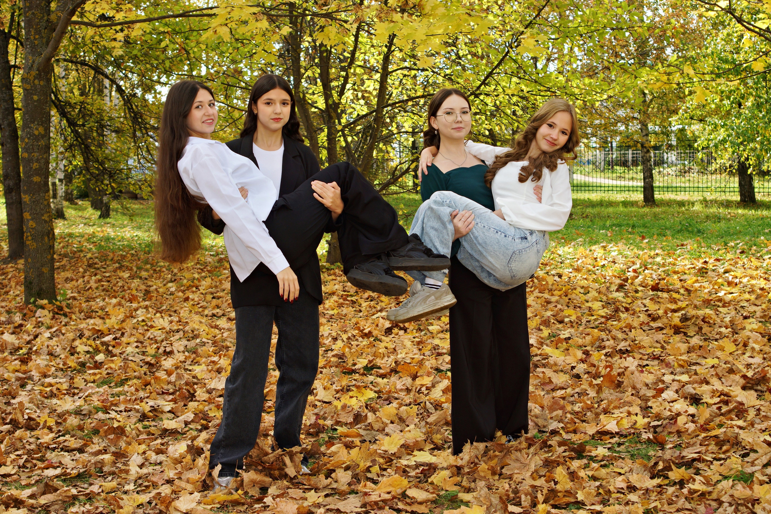 Осенняя фотосессия в школе г. Йошкар-Ола
