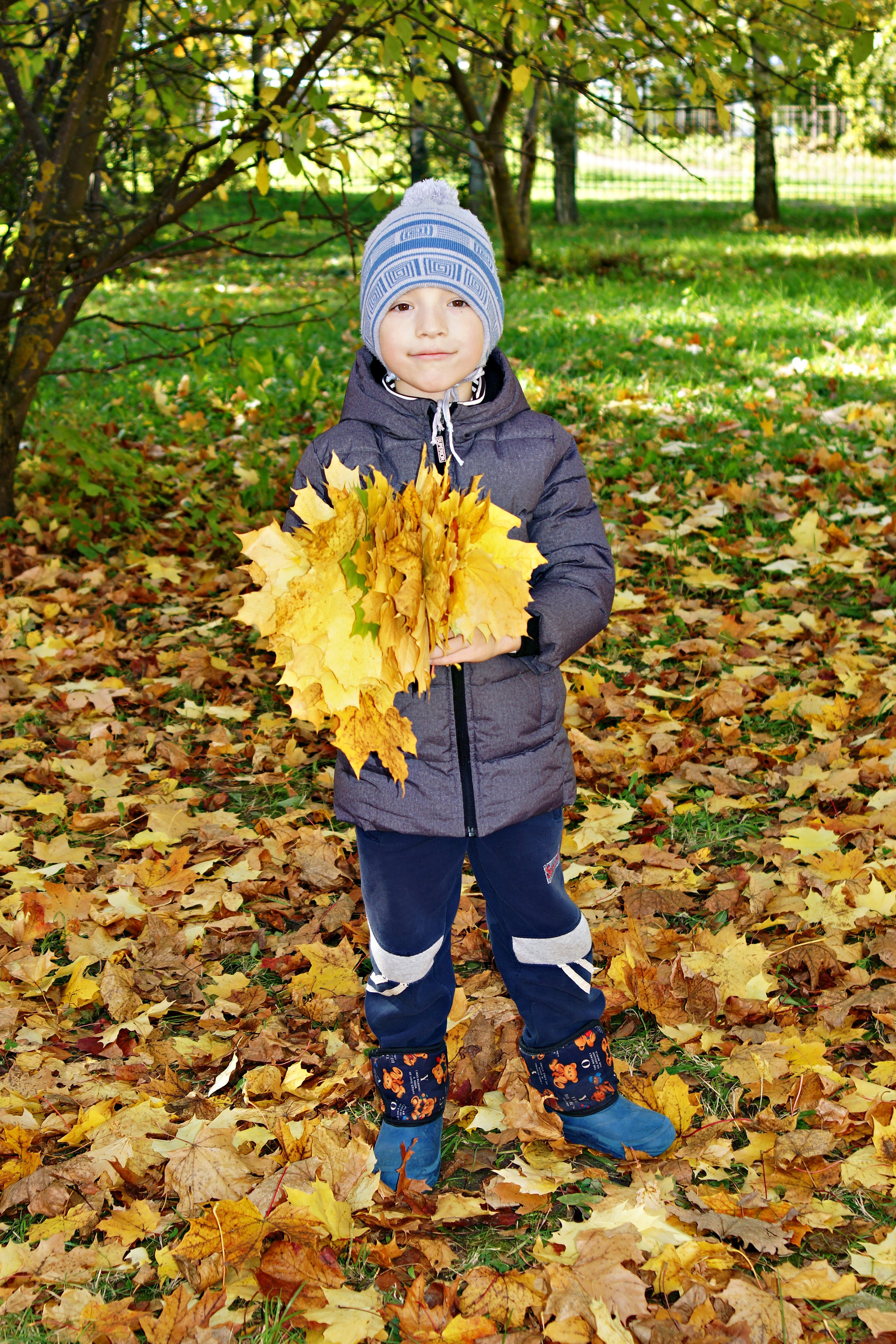 Осенняя фотосессия в детском саду г. Йошкар-Ола