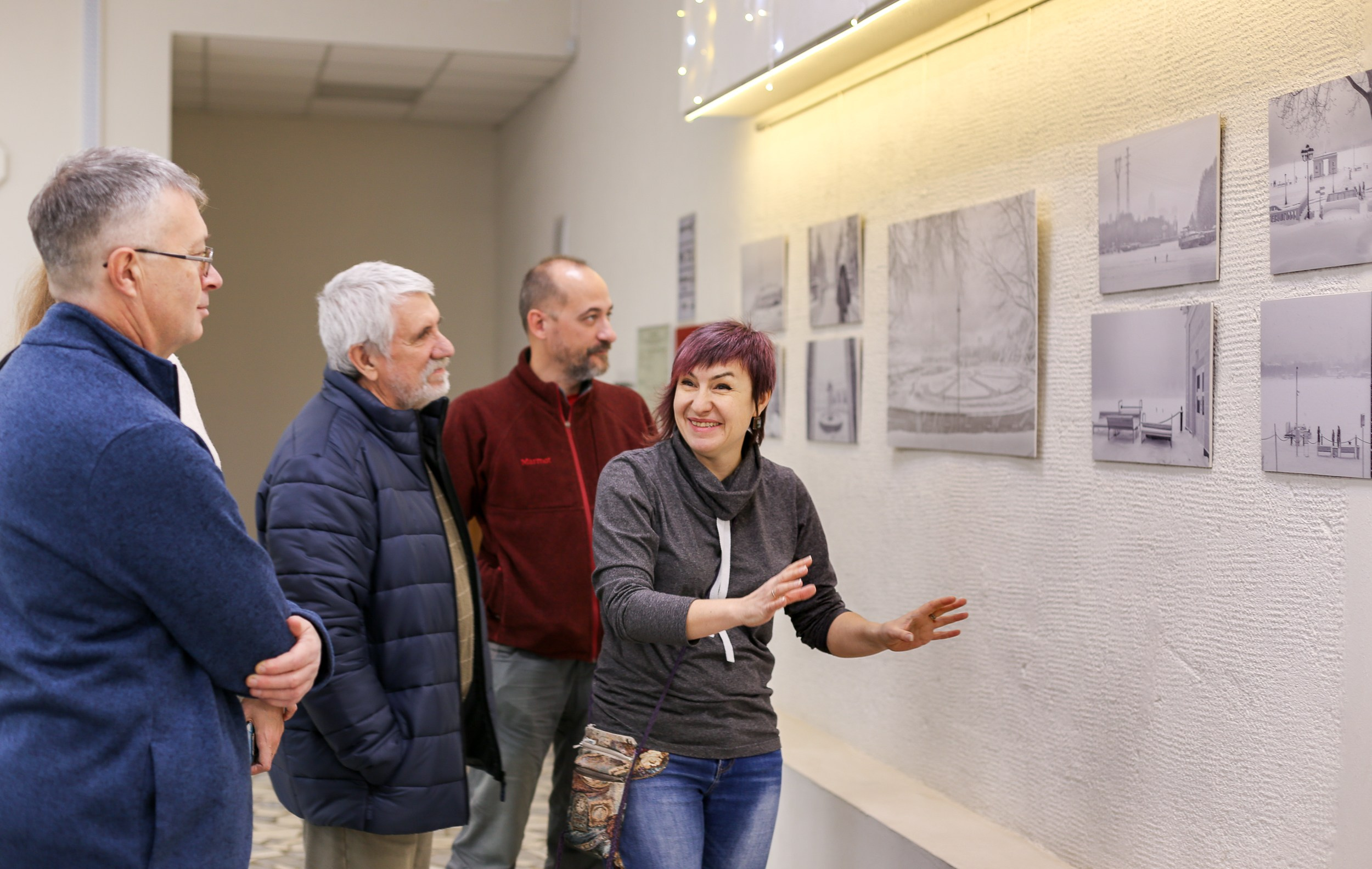 Персональная выставка в Пущино (СФР Московской области) Метель на Речном. Фотограф в Москве Татьяна Макотра