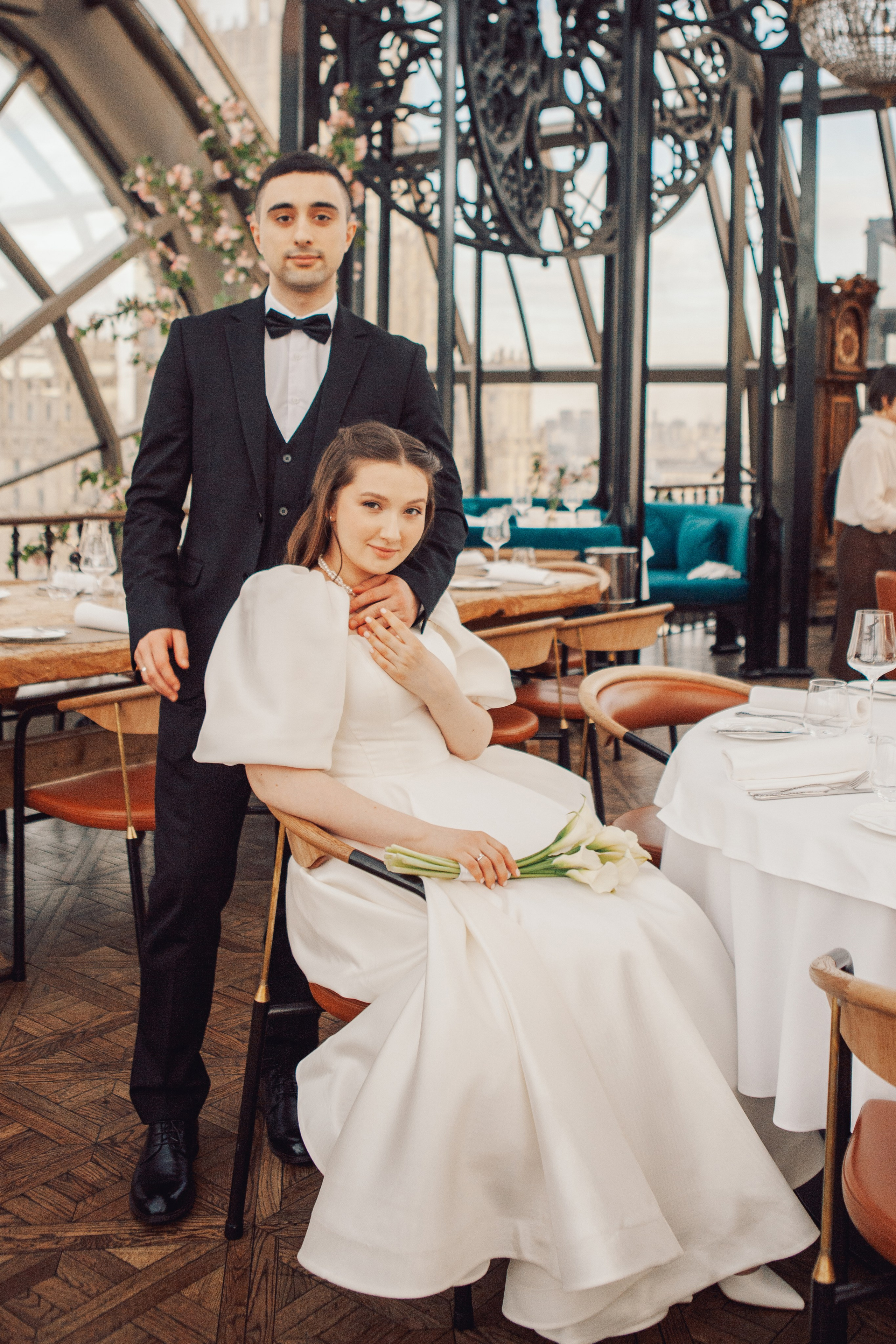 Роспись в Кутузовском ЗАГСе. Фотограф Ольга Ефремова