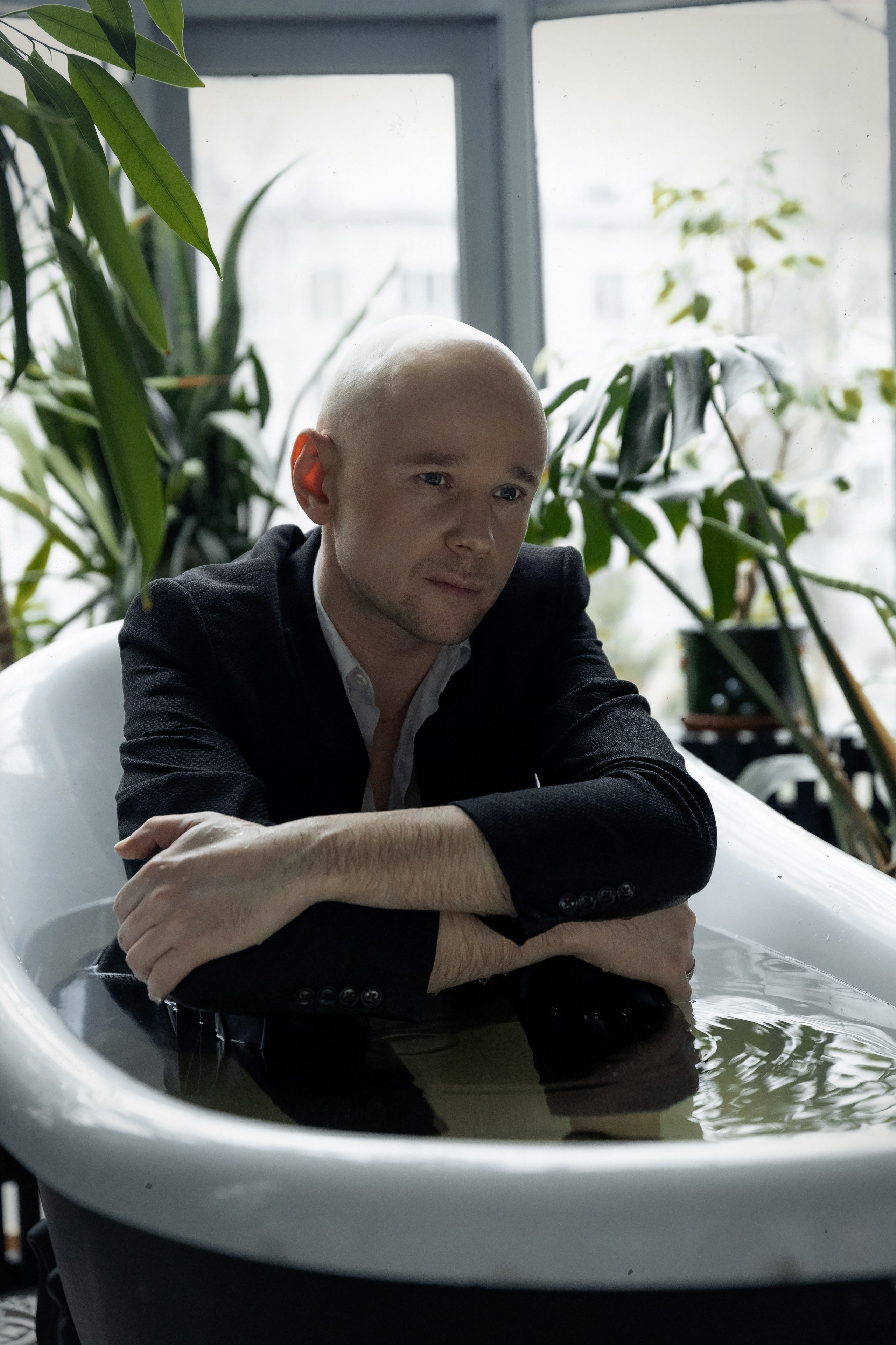 Мужской портрет в ванной. Рыжий Фотограф Иркутск