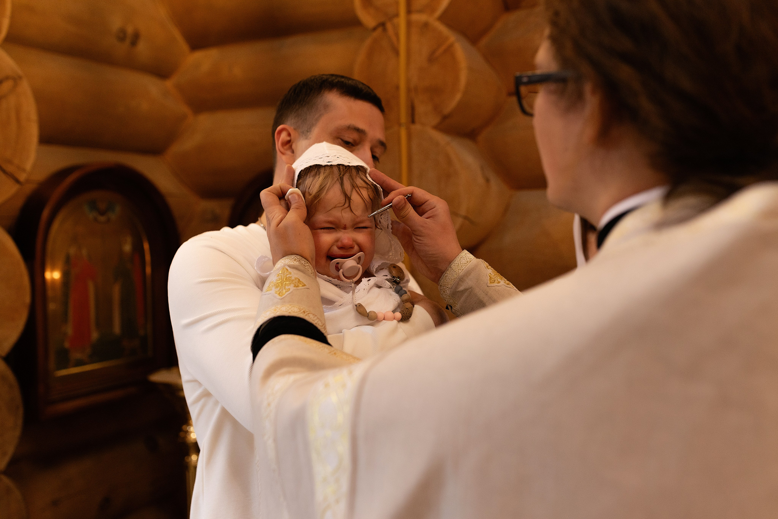 Таинство Крещения Ксении. Фотограф в Железнодорожном и Балашихе