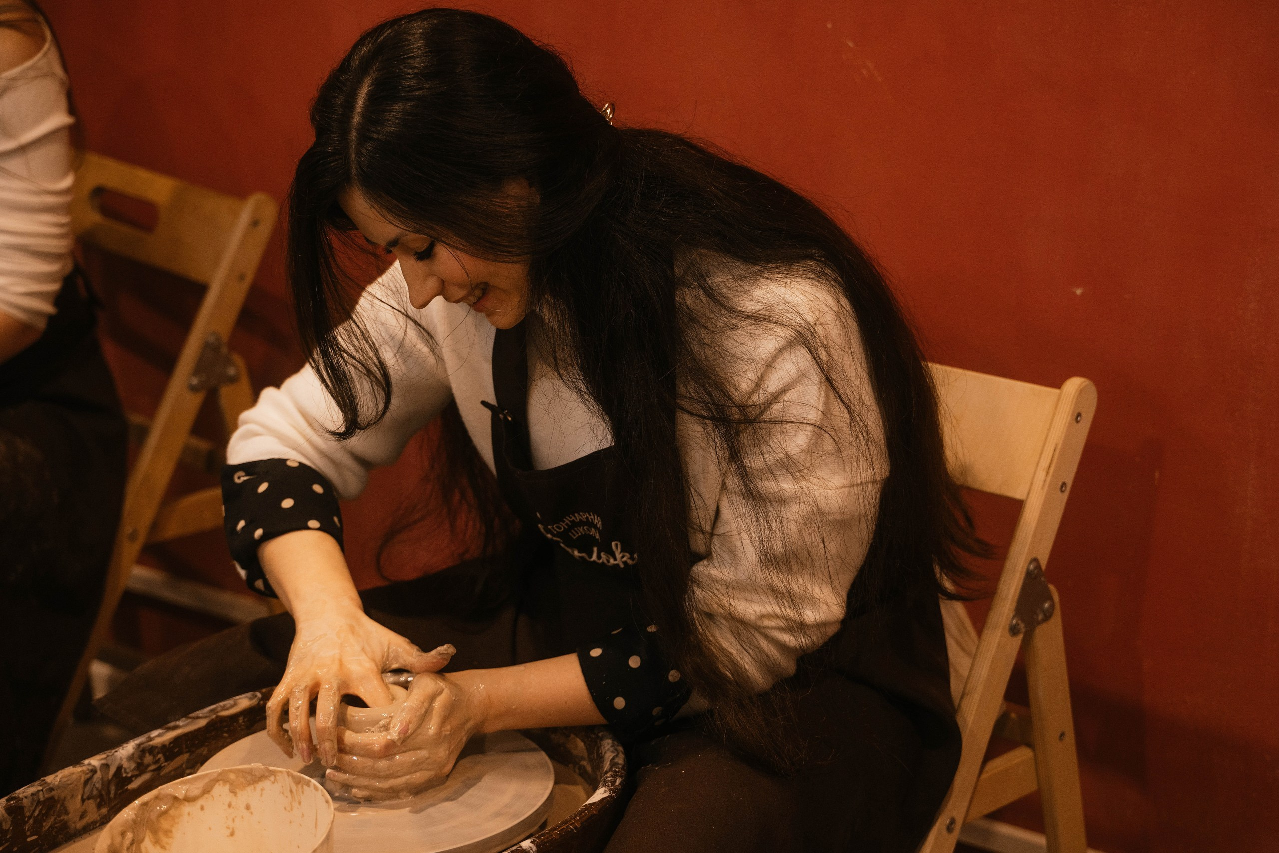 День рождения в гончарной мастерской. Свадебный, семейный фотограф в Рязани Лена Брант