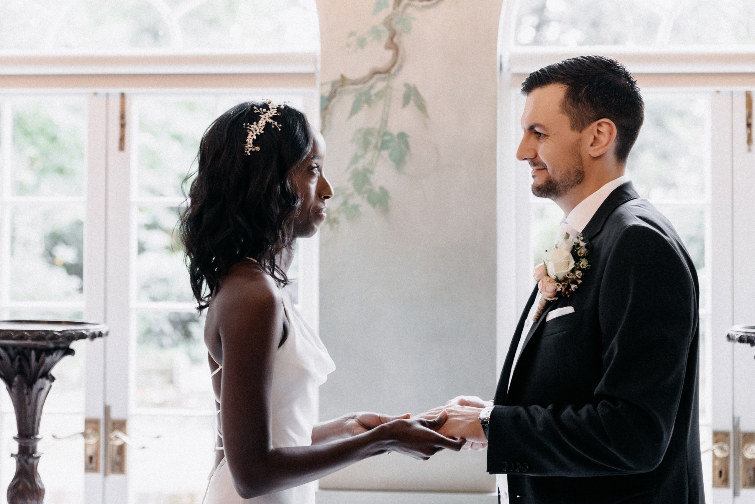 Denise & Tobias at The Old Brewery, Greenwich. Moments Catchers — Wedding Photography & Video Duo in London