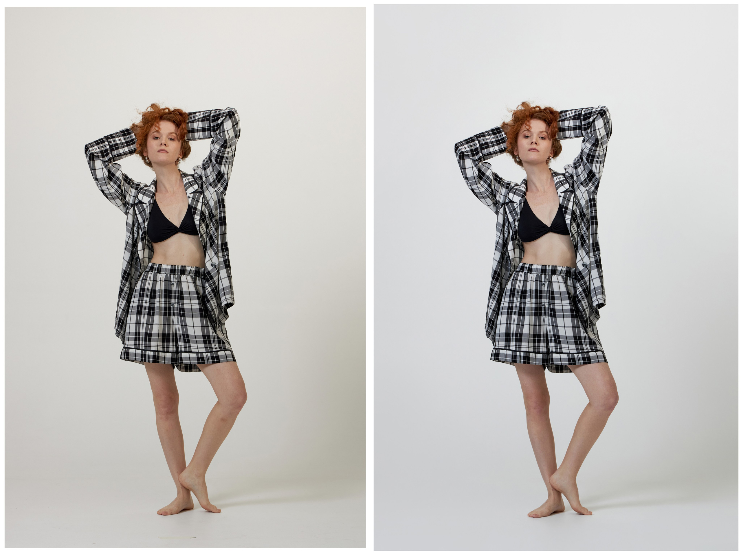 Ретушь каталогов одежды с моделью | Студия SVITHART