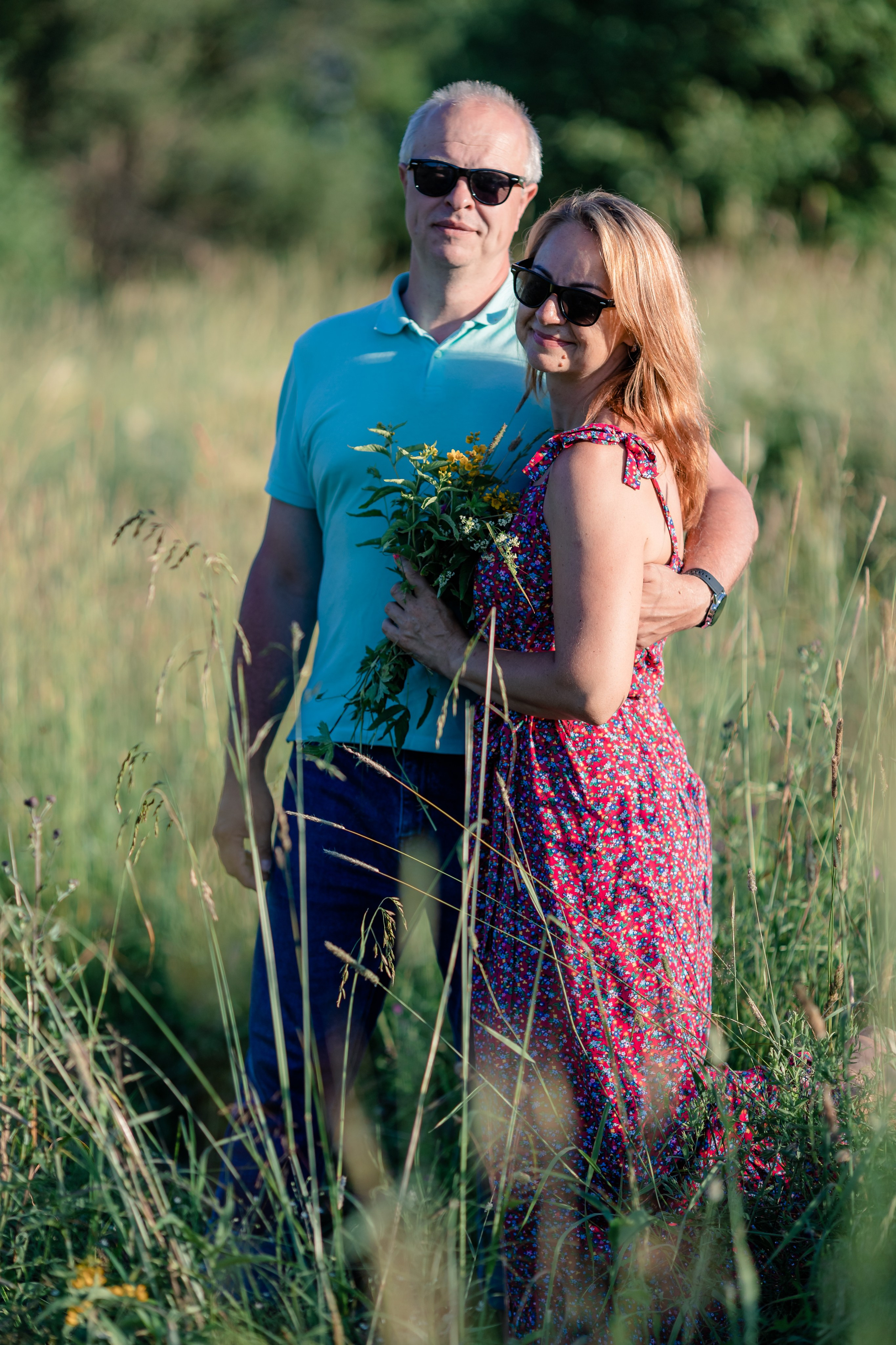Семейная фотосессия на закате. Ирина Носова - семейный и детский фотограф