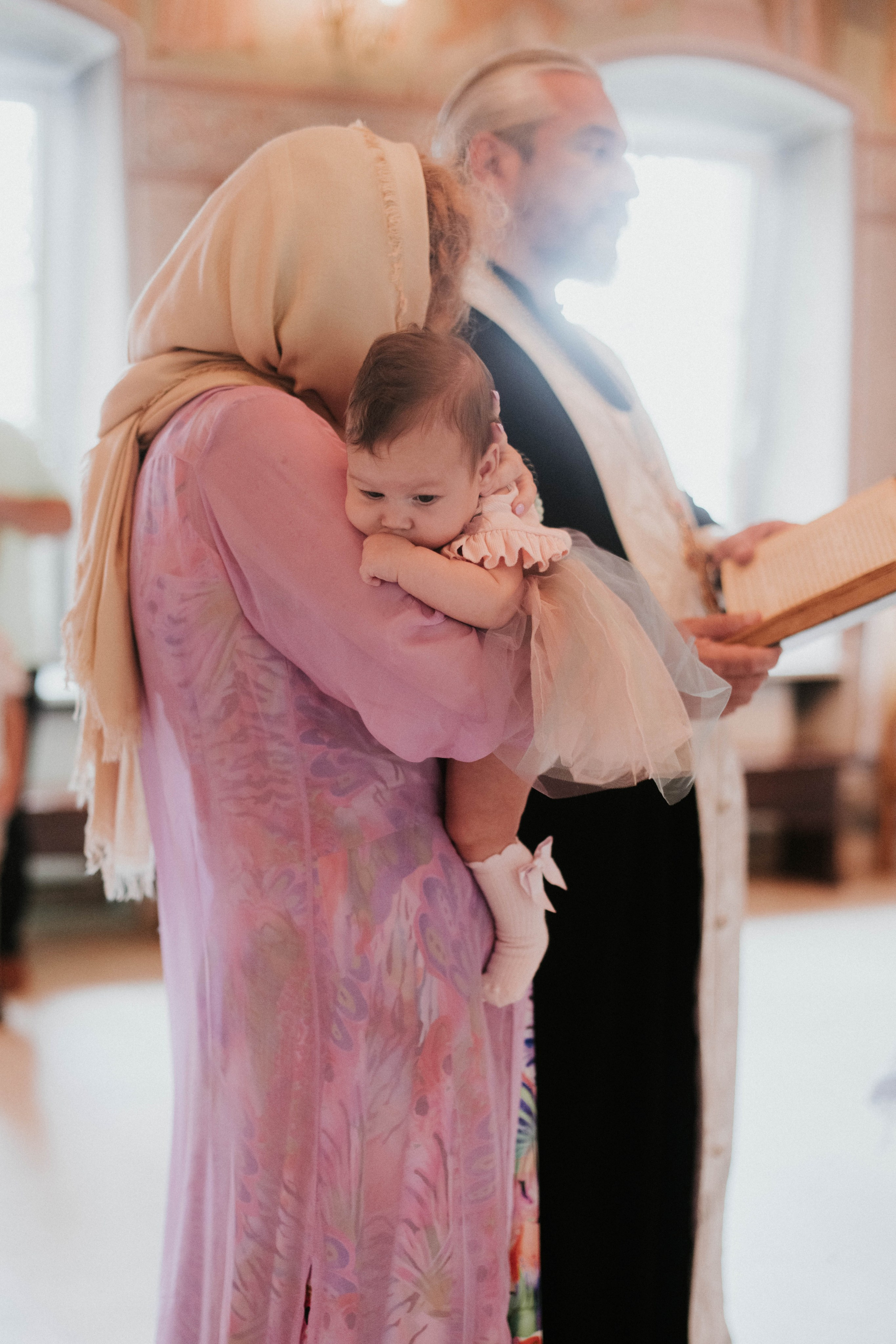 Фотосессия на крещение. Семейный фотограф в Москве Полина Ситникова