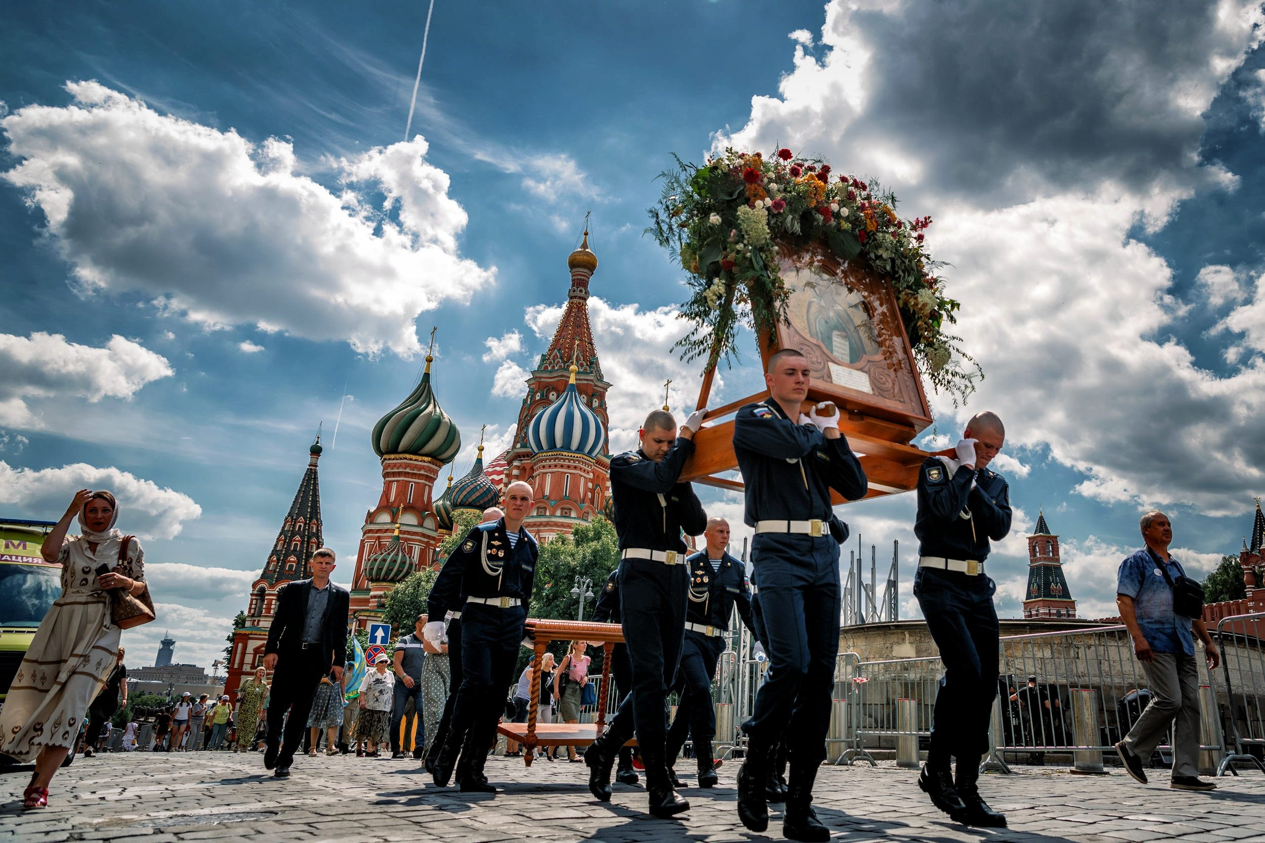 День ВДВ в Москве. Бизнес фотограф в Москве Алексей Кознев