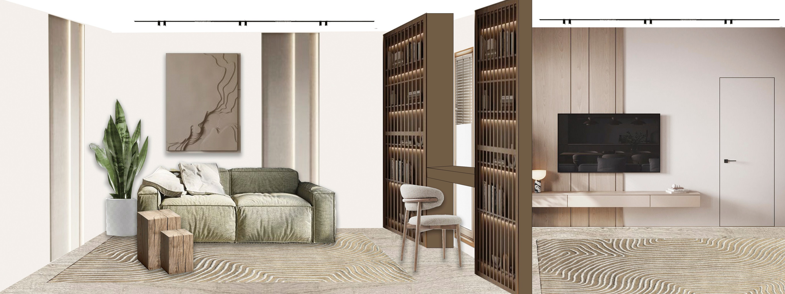 «Эгейский бриз». Modern Muf: студия интерьерного дизайна