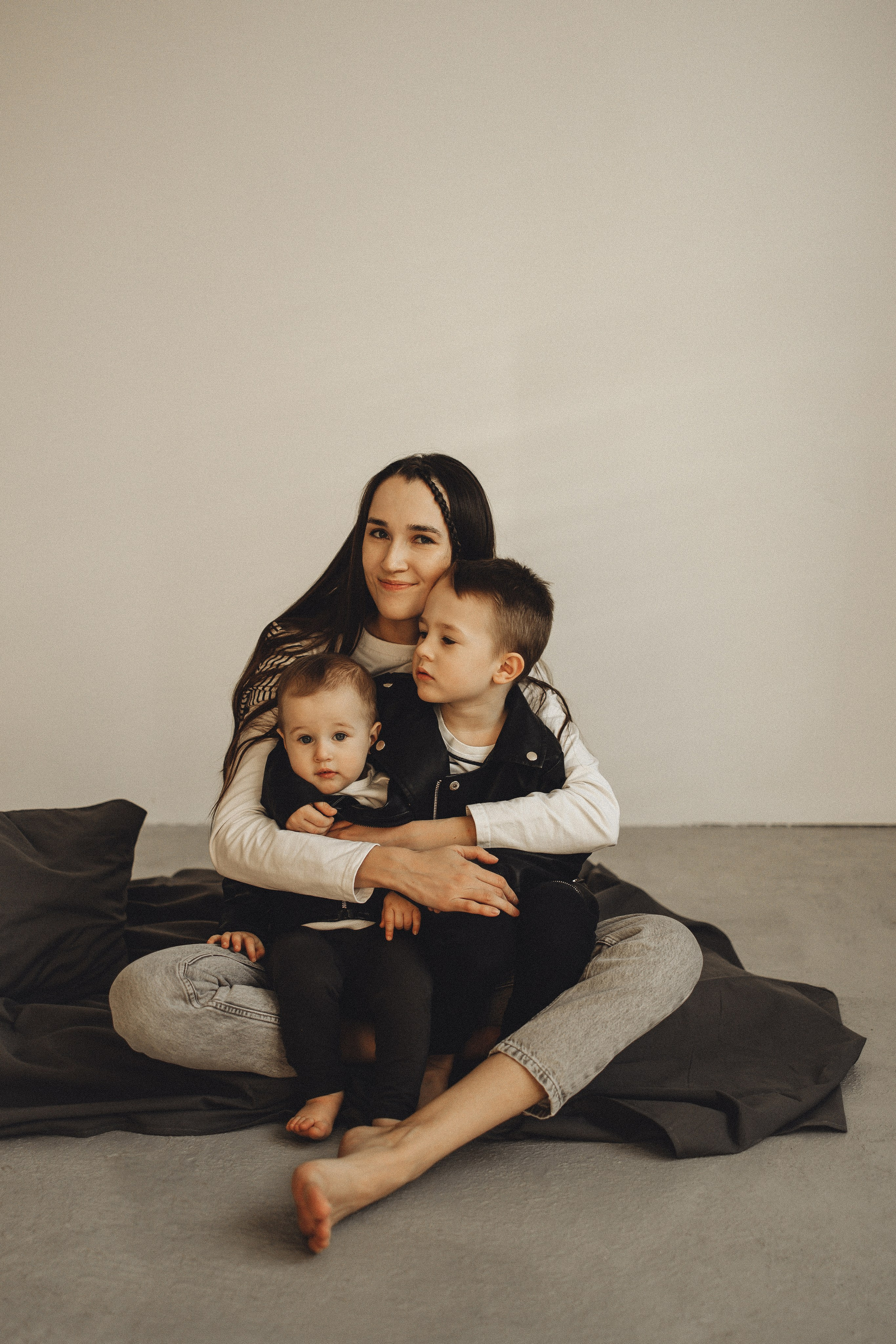 Семейная история в студии. Семейный и детский фотограф, таганрог, ростов-на-дону