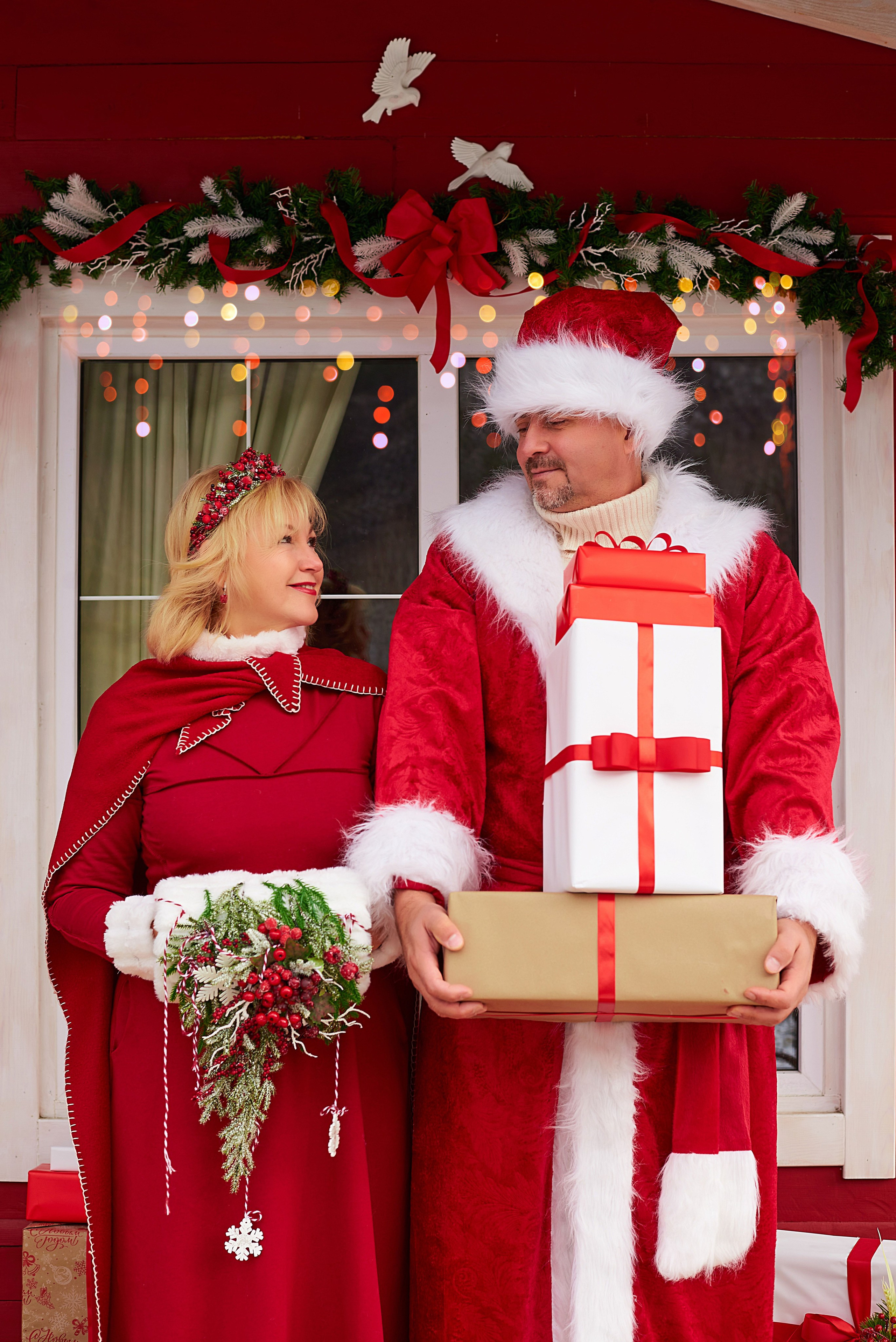 Рождественское волшебство. Семейный фотограф в Барнаул/Горный Алтай, Аренда дома в горах