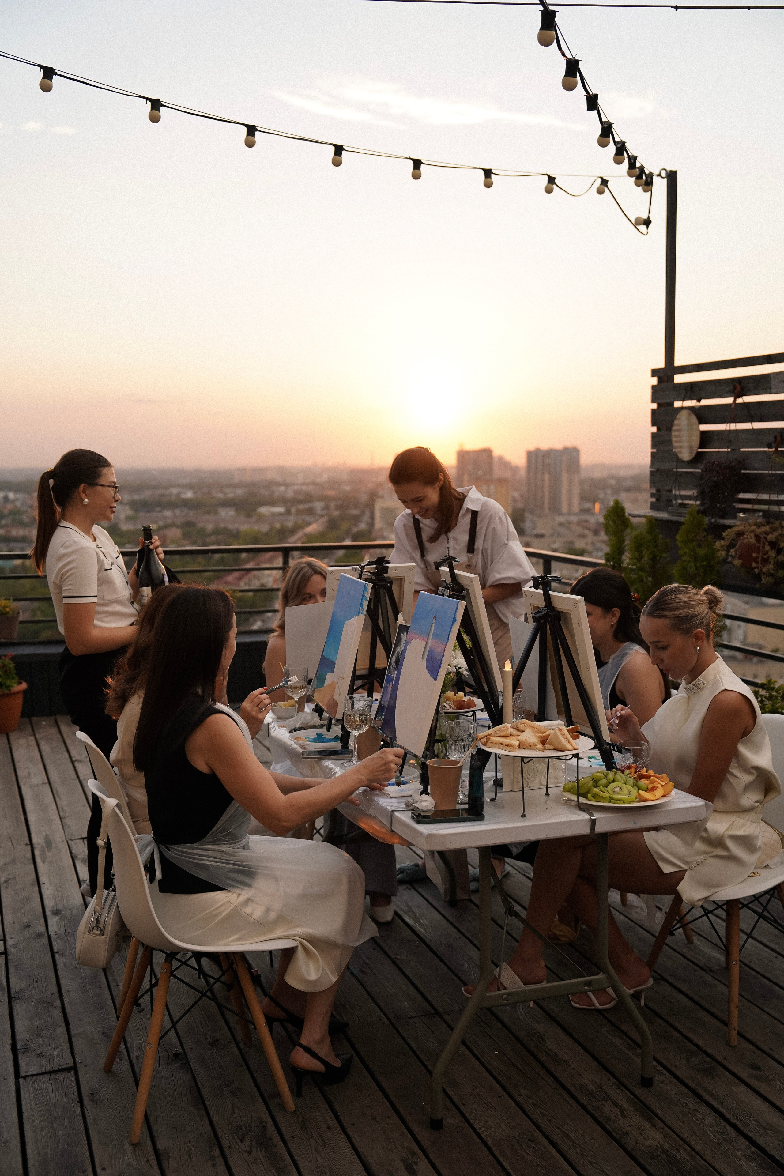 Девичник на террасе. Фотограф с психологическим образованием