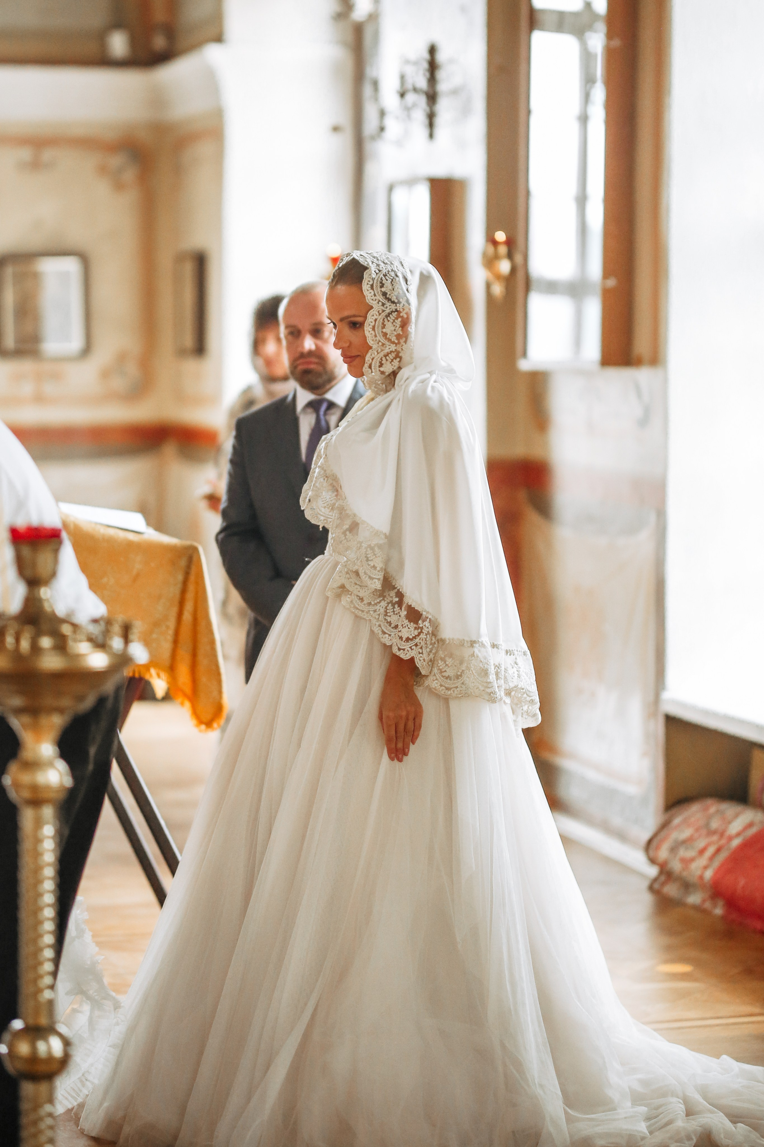 Венчание в Никольском Храме Зеленоград. Фотограф Анастасия Залевская