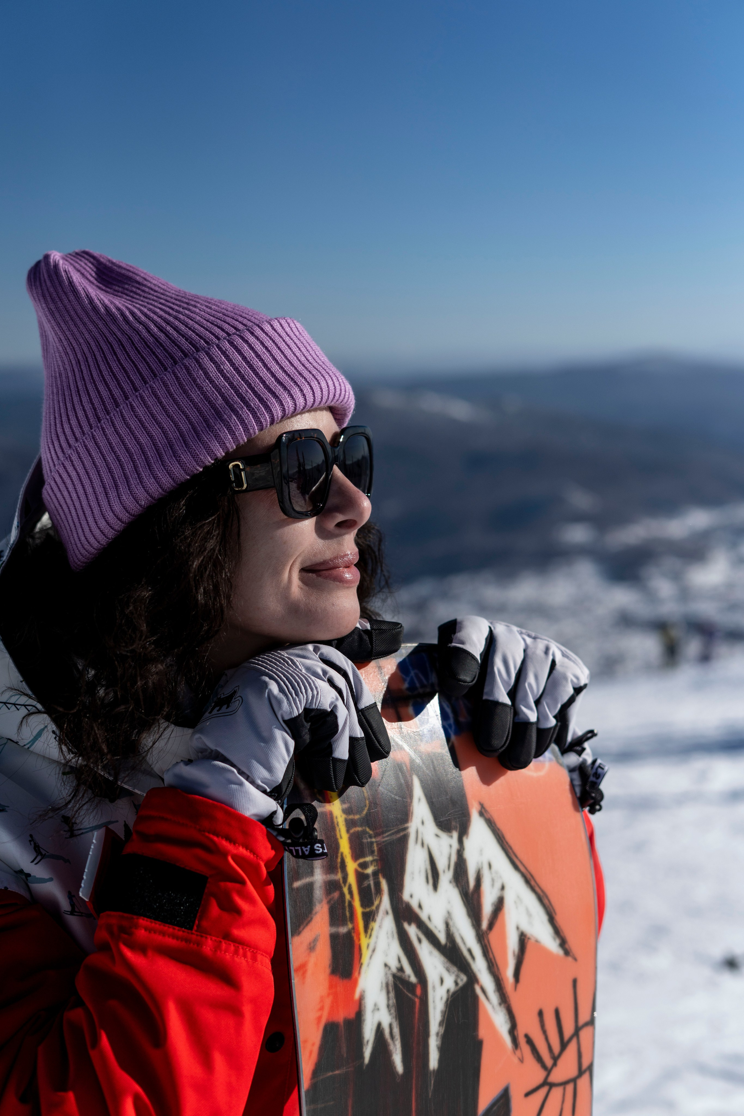 Фотосессия на вершине. Анастасия Паршукова — фотограф Шерегеш Новосибирск