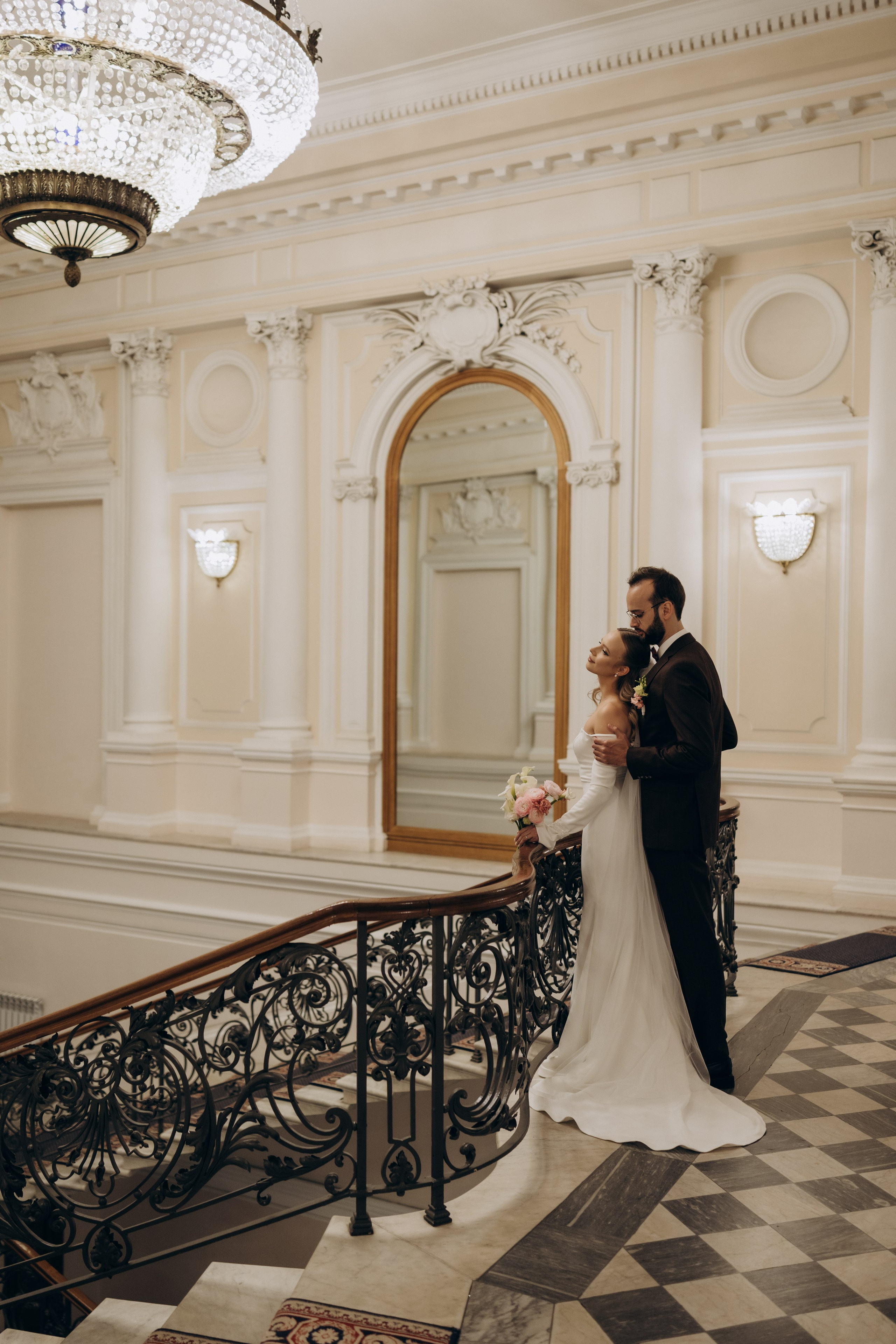 Юра и Полина | 2-й дворец и Половцова. Свадебный и love story фотограф в Санкт-Петербурге