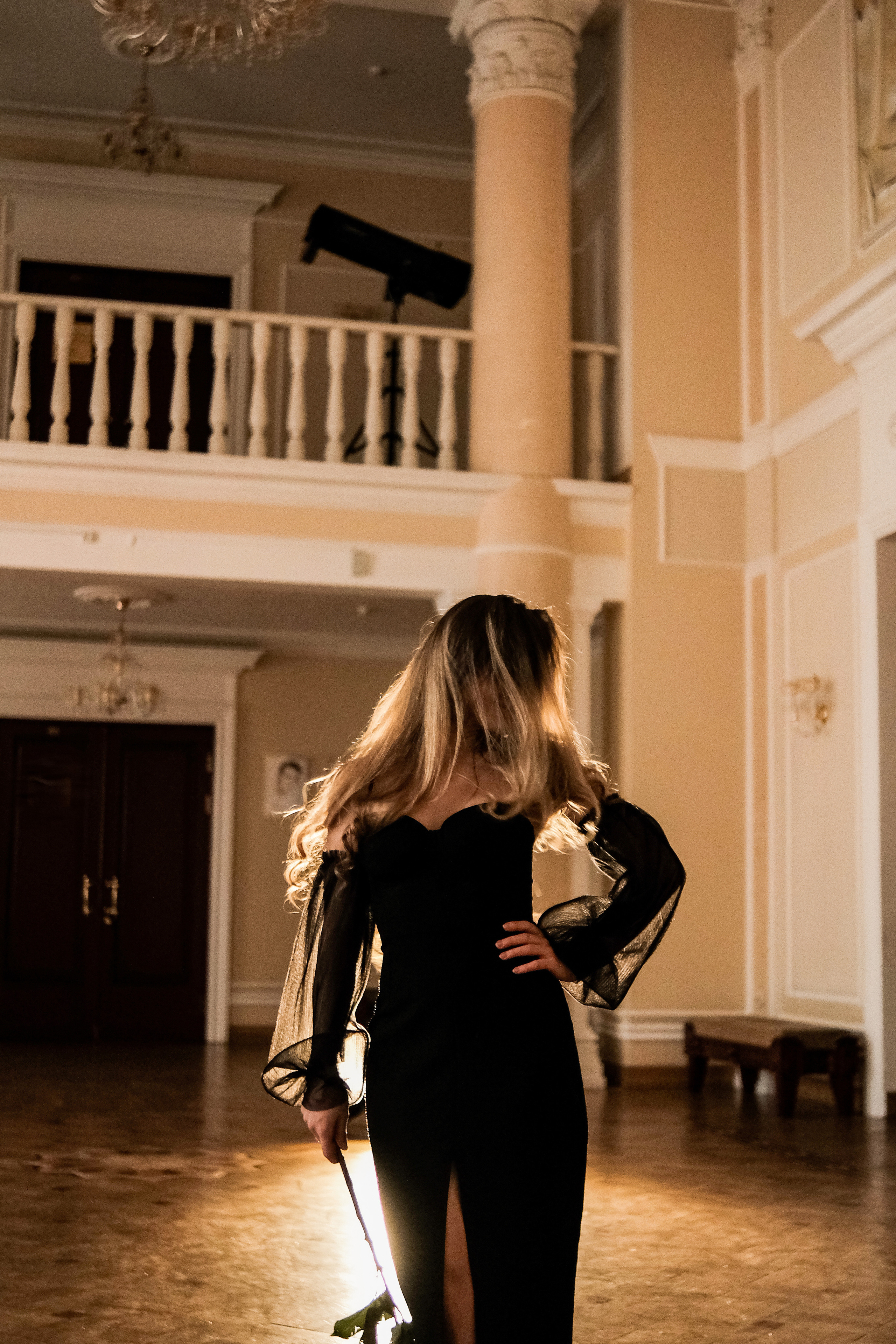 Фотосессия в театре. Ксения Исаева