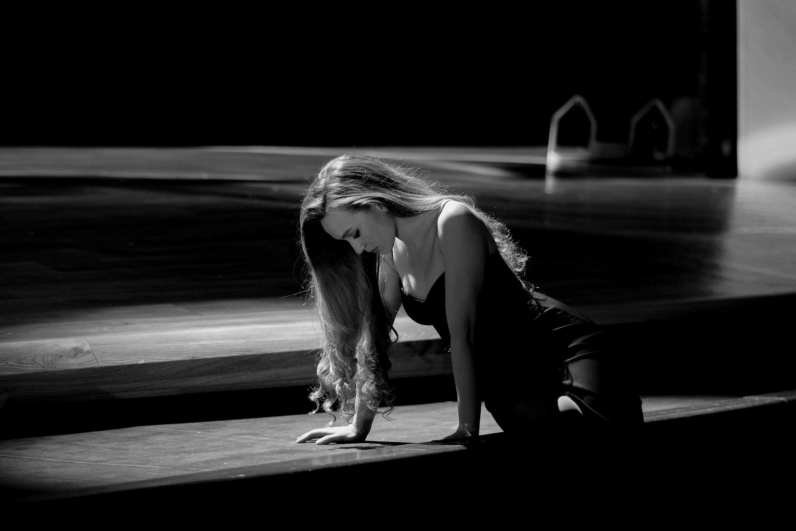 Фотосессия в театре. Ксения Исаева