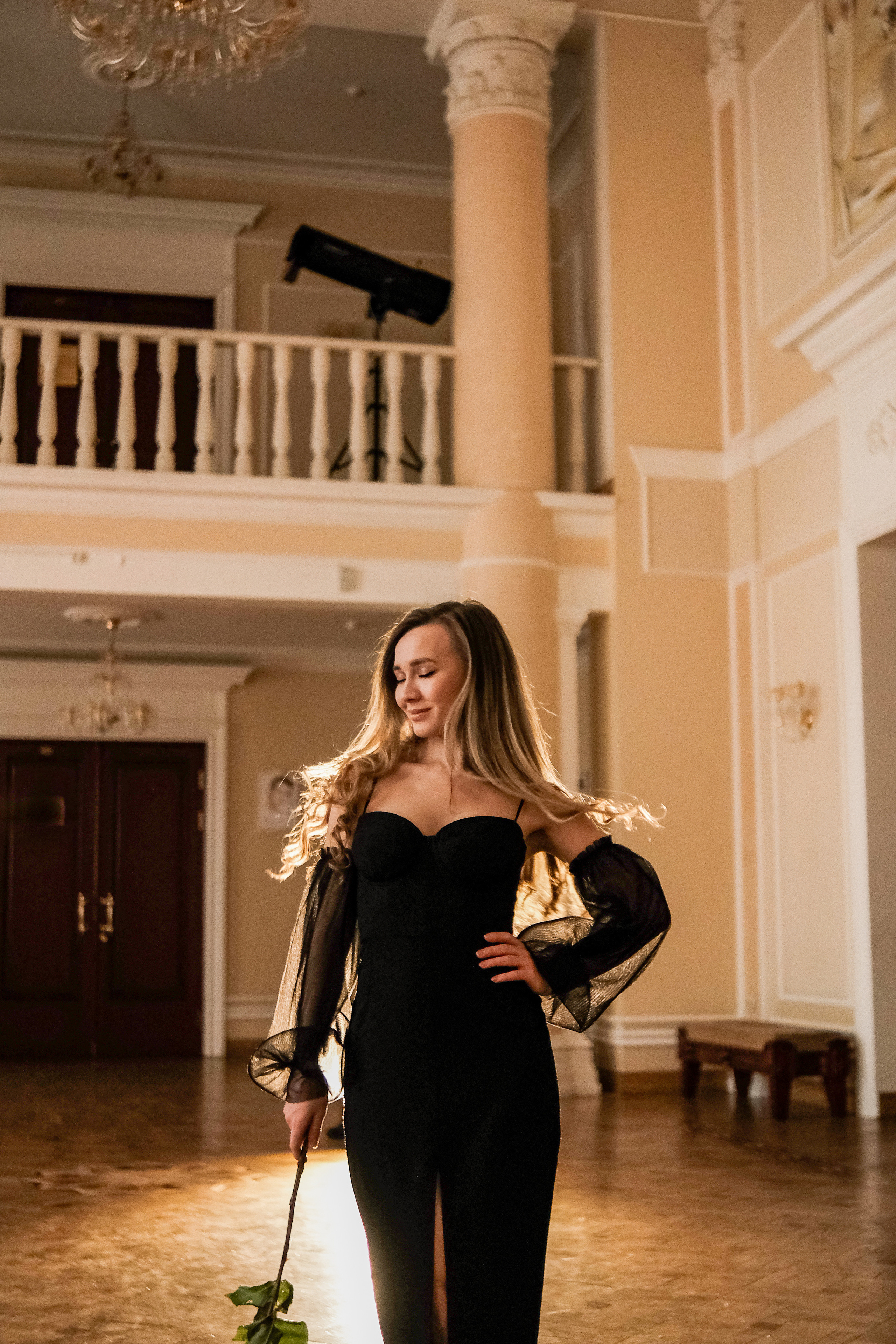 Фотосессия в театре. Ксения Исаева