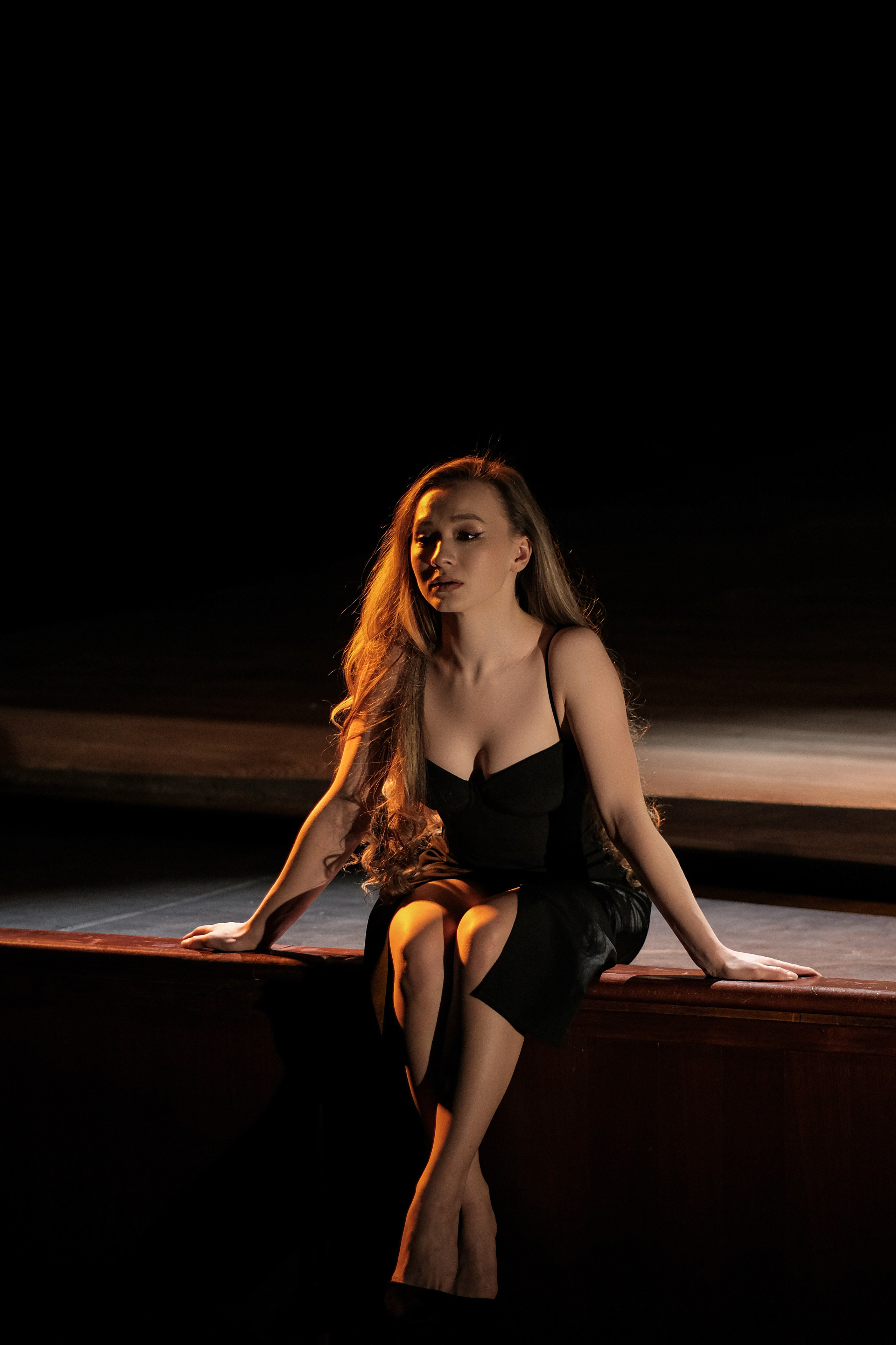 Фотосессия в театре. Ксения Исаева