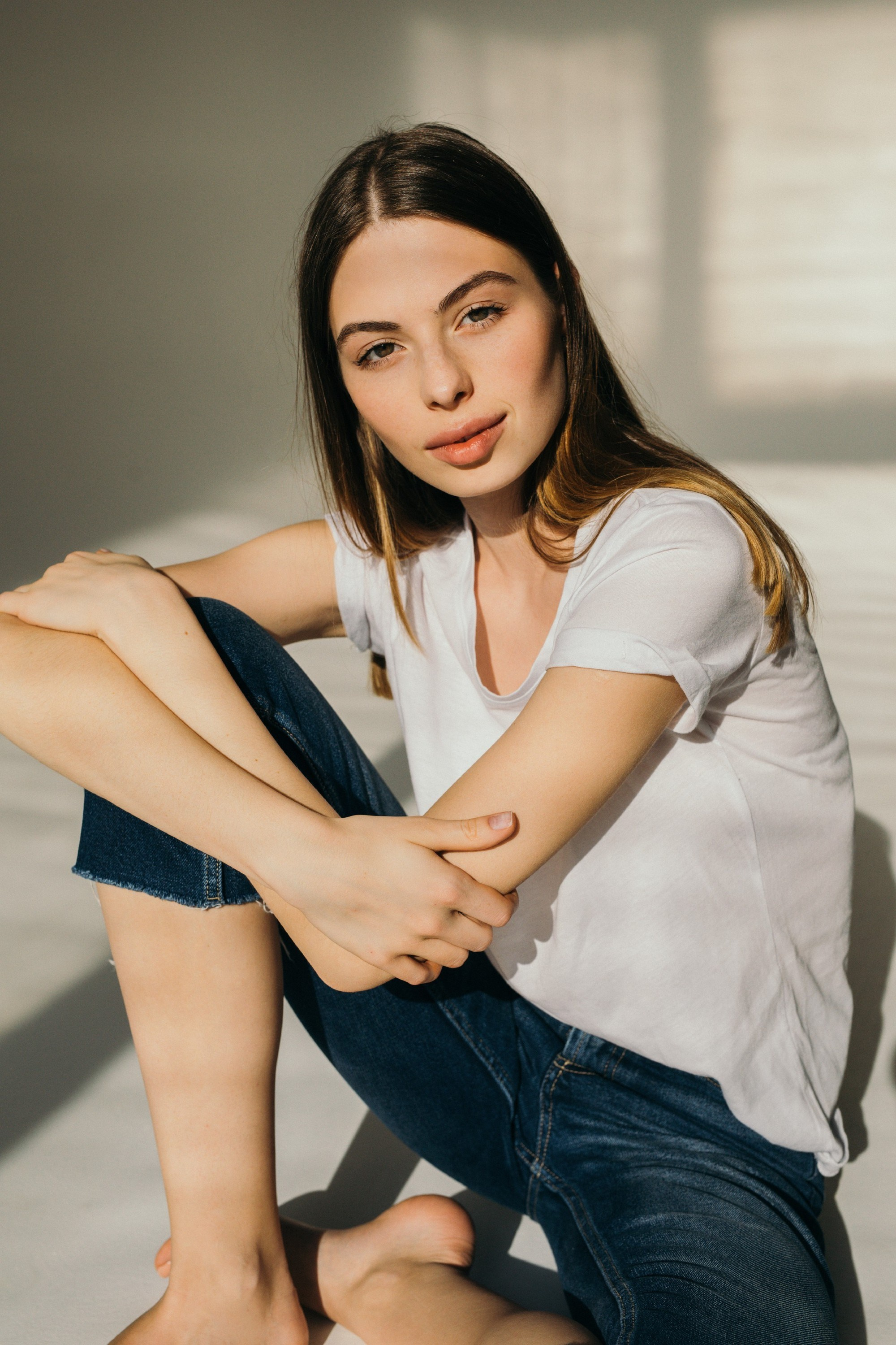 Model tests. Portrait and business photographer in Moscow Andrey Nikolsky