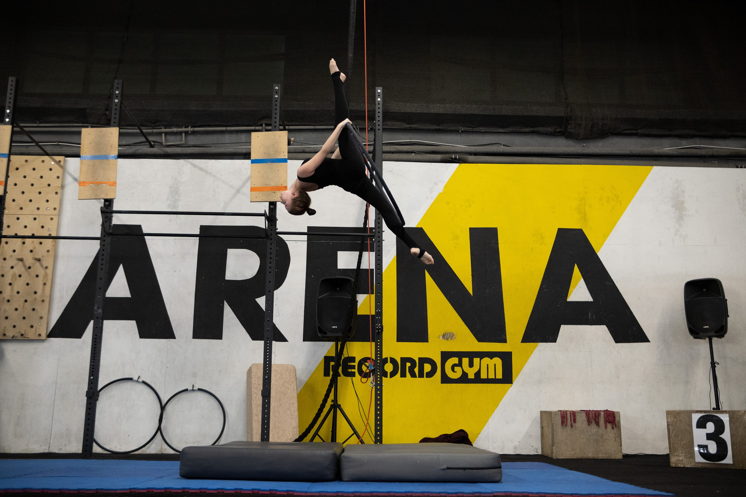 Внутриклубные соревнования по воздушной гимнастике 02.04.23